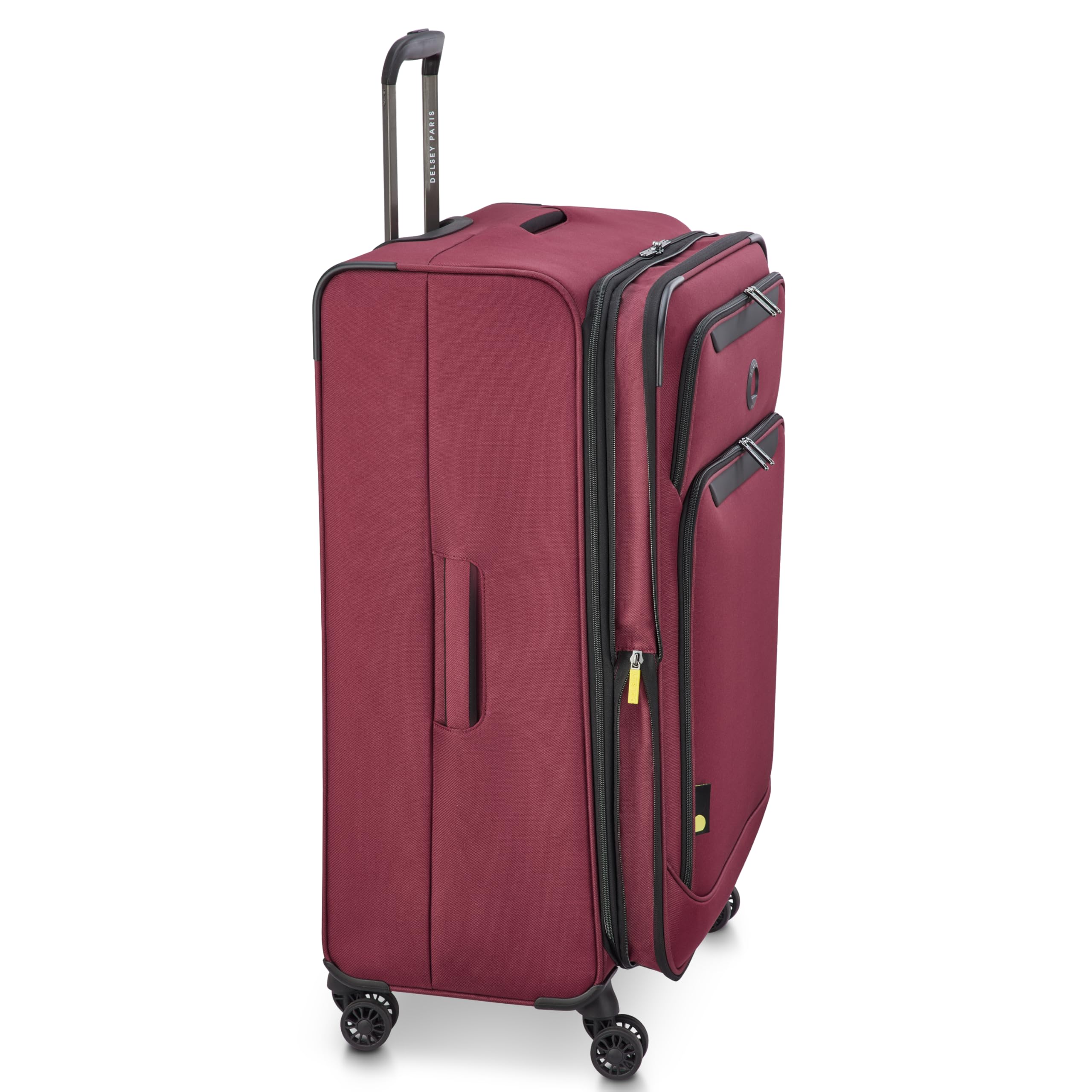 delsey-paris-sky-max-3-0-28-inch-large-checked-softside-suitcase-burgundy-lightw image 3
