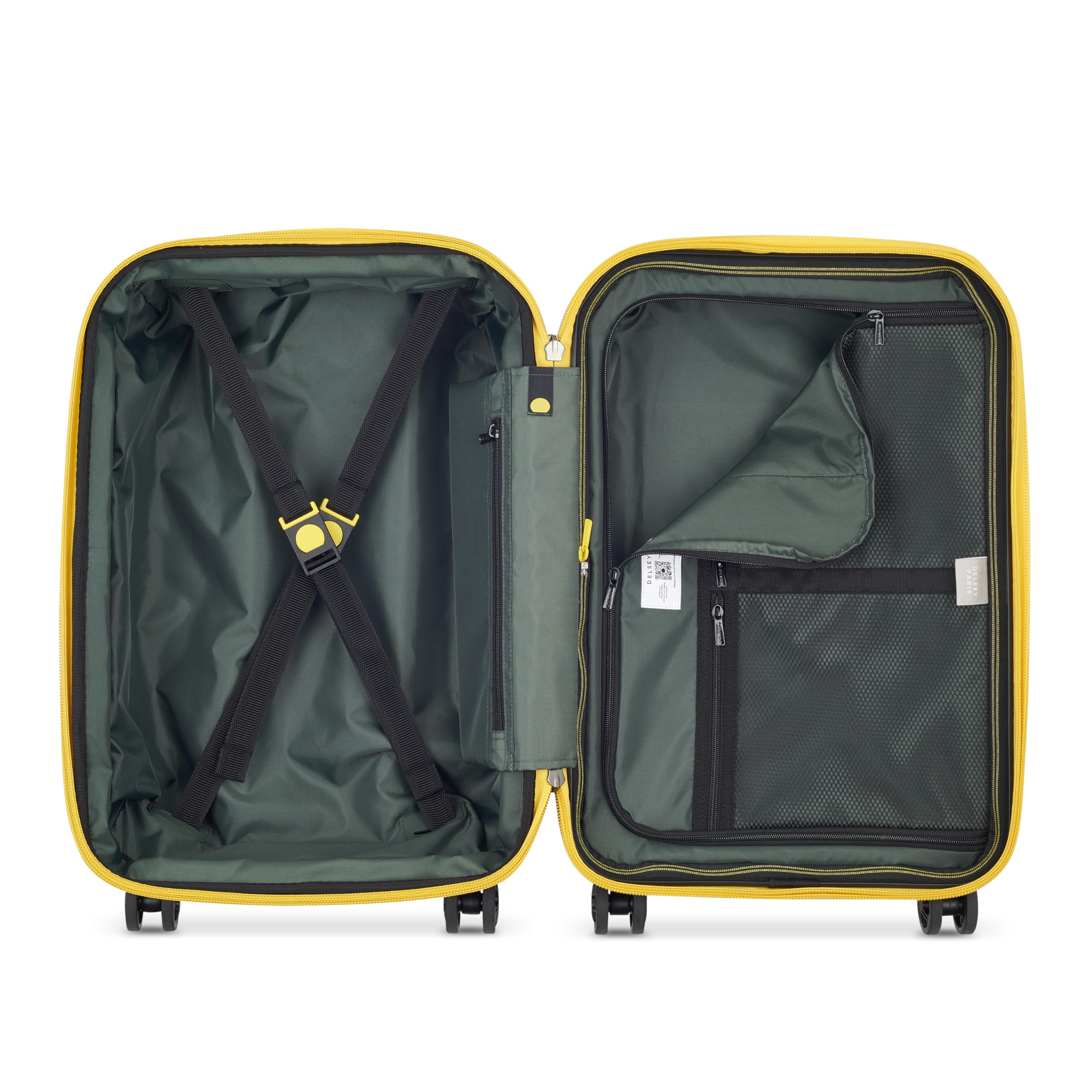 delsey-paris-rempart-19-inch-hardside-expandable-carry-on-spinner-luggage-orange image 3
