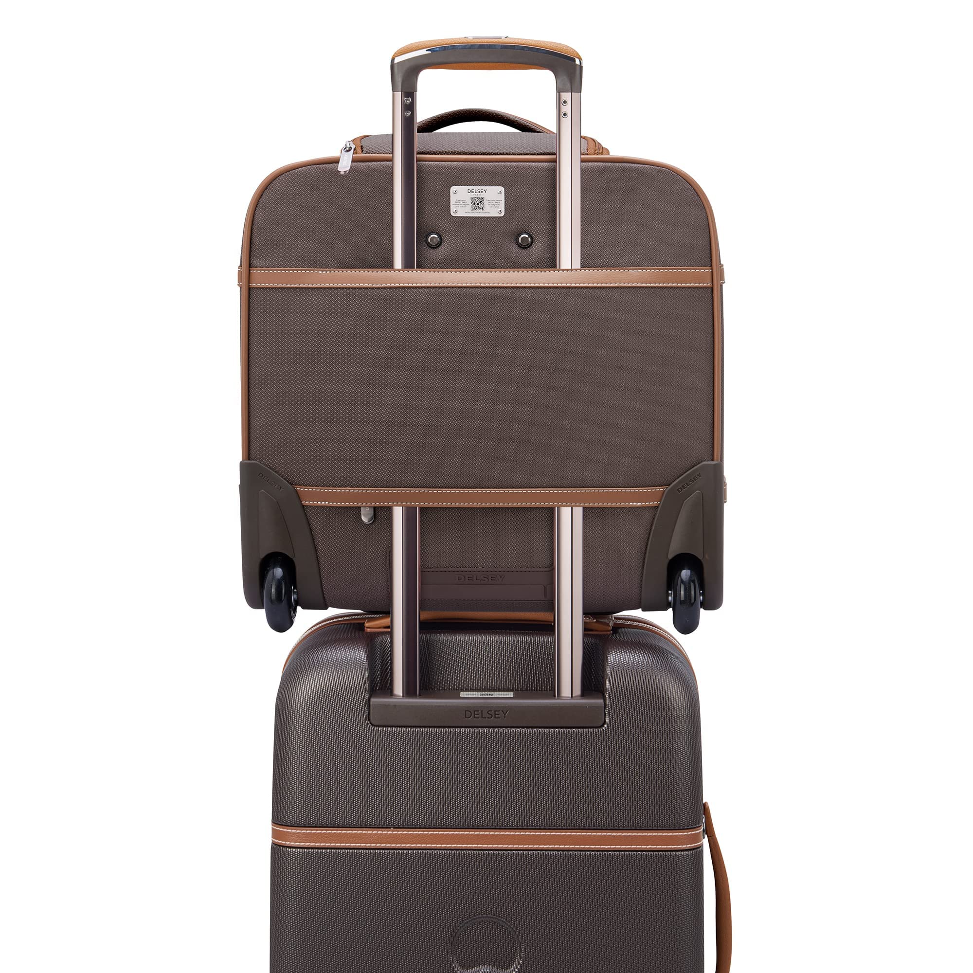 delsey-paris-chatelet-2-0-under-seater-luggage-with-2-wheels-16-inch-carry-on-pe image 7