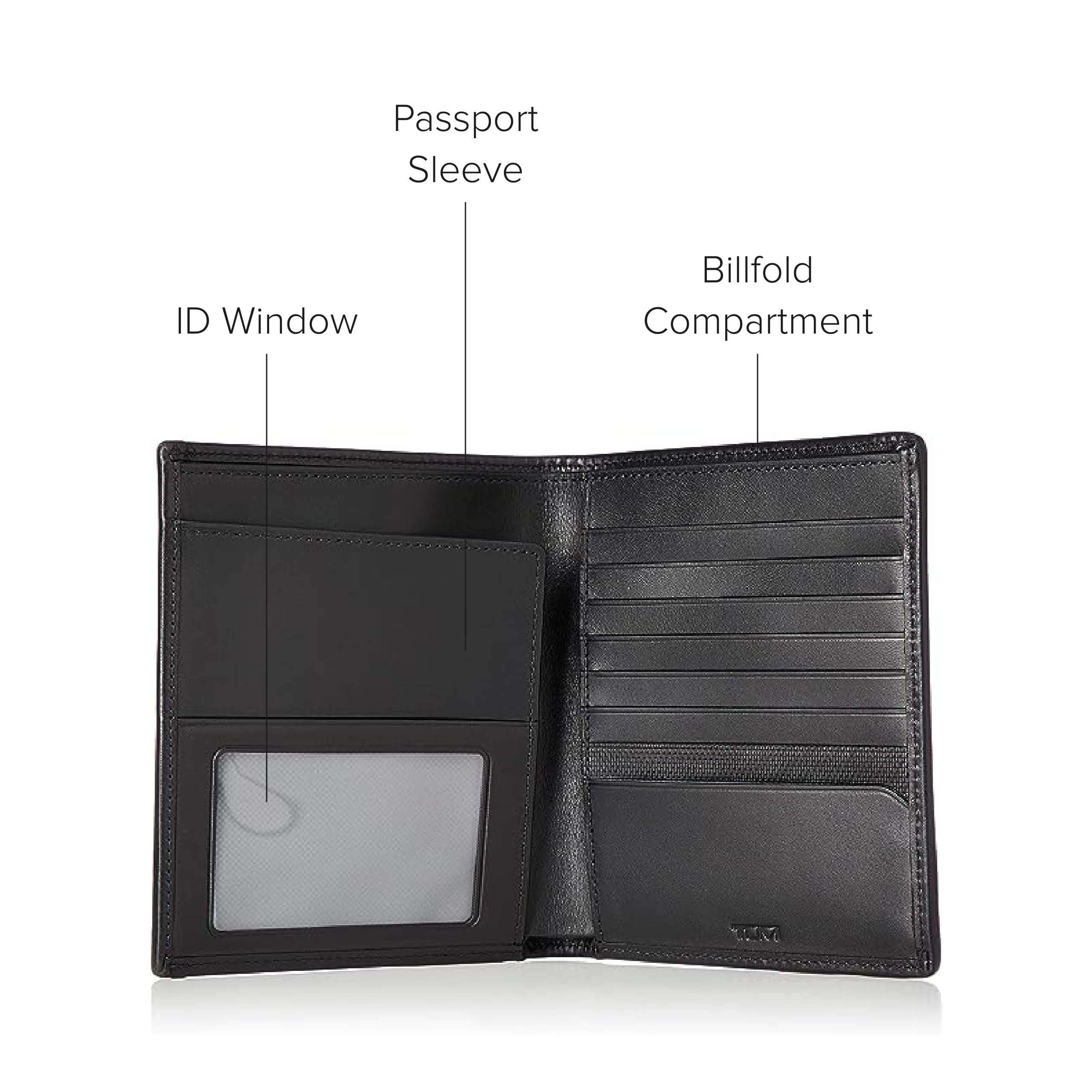 tumi-alpha-passport-case-ballistic-nylon-travel-wallet-with-id-window-men-s image 4