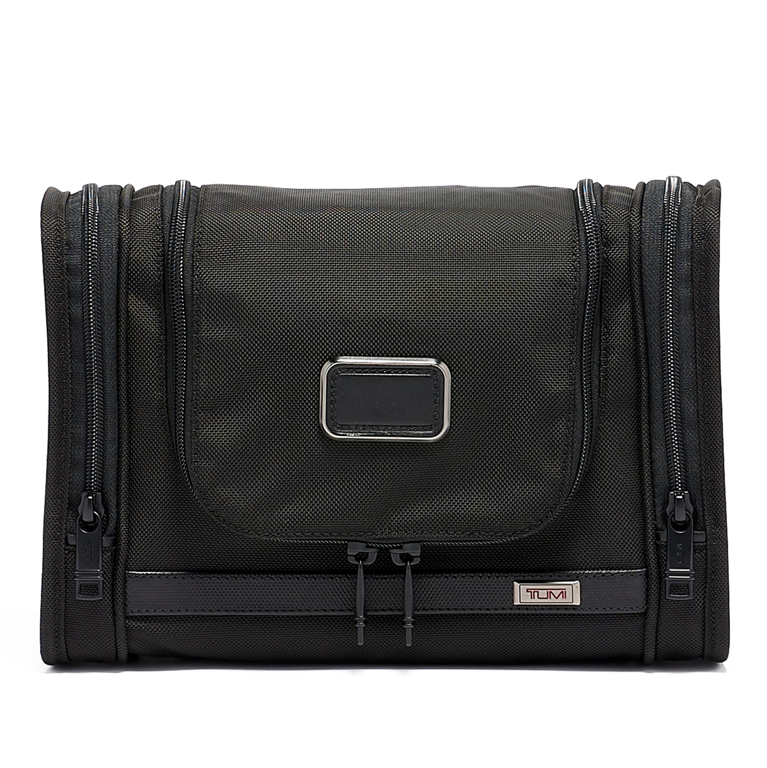 tumi-alpha-hanging-travel-kit-toiletry-and-cosmetics-organizer-bag-with-hook-and image 1