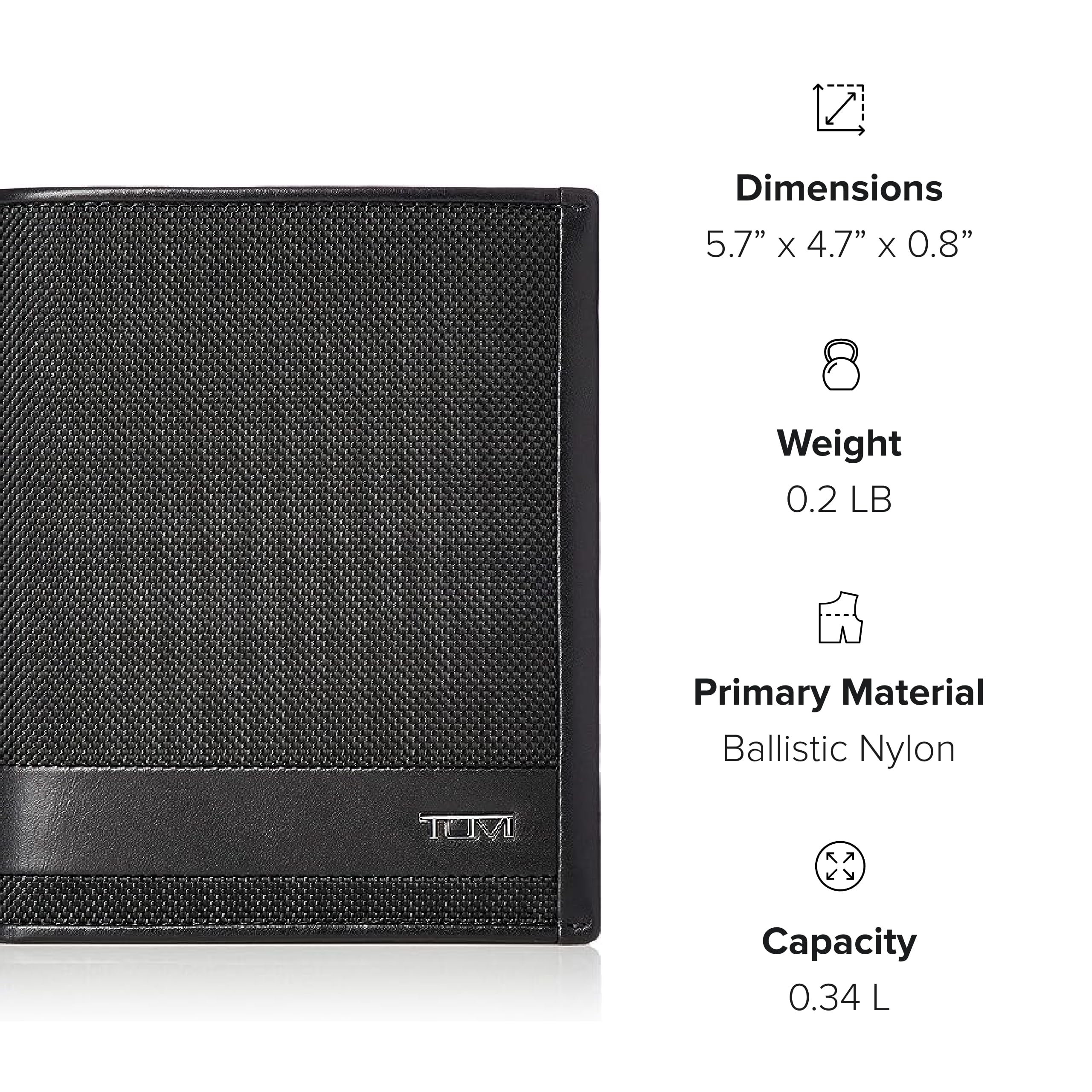 tumi-alpha-passport-case-ballistic-nylon-travel-wallet-with-id-window-men-s image 7