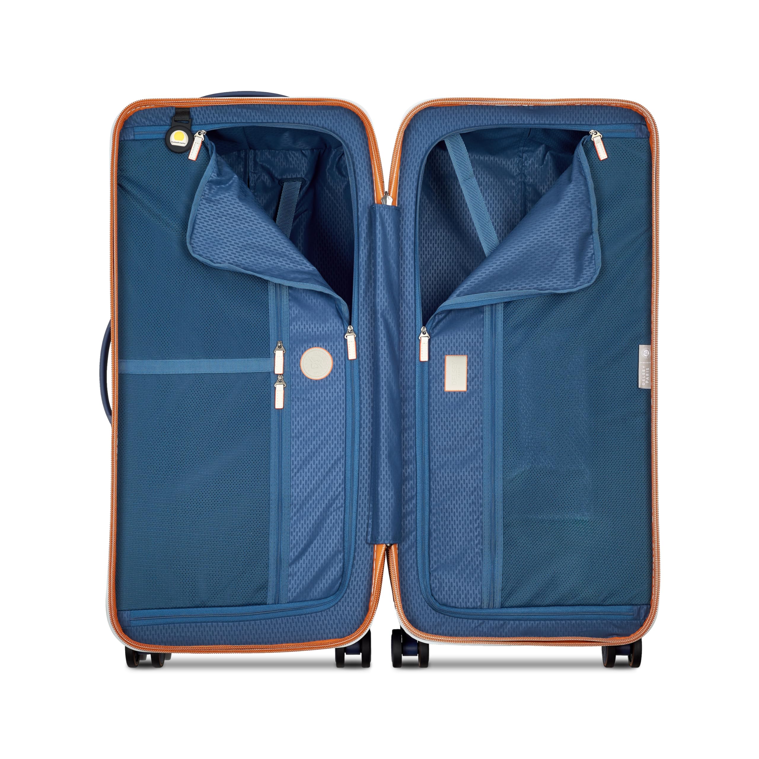 delsey-paris-roland-garros-29-inch-checked-hardside-trunk-luggage-with-spinner-w image 4
