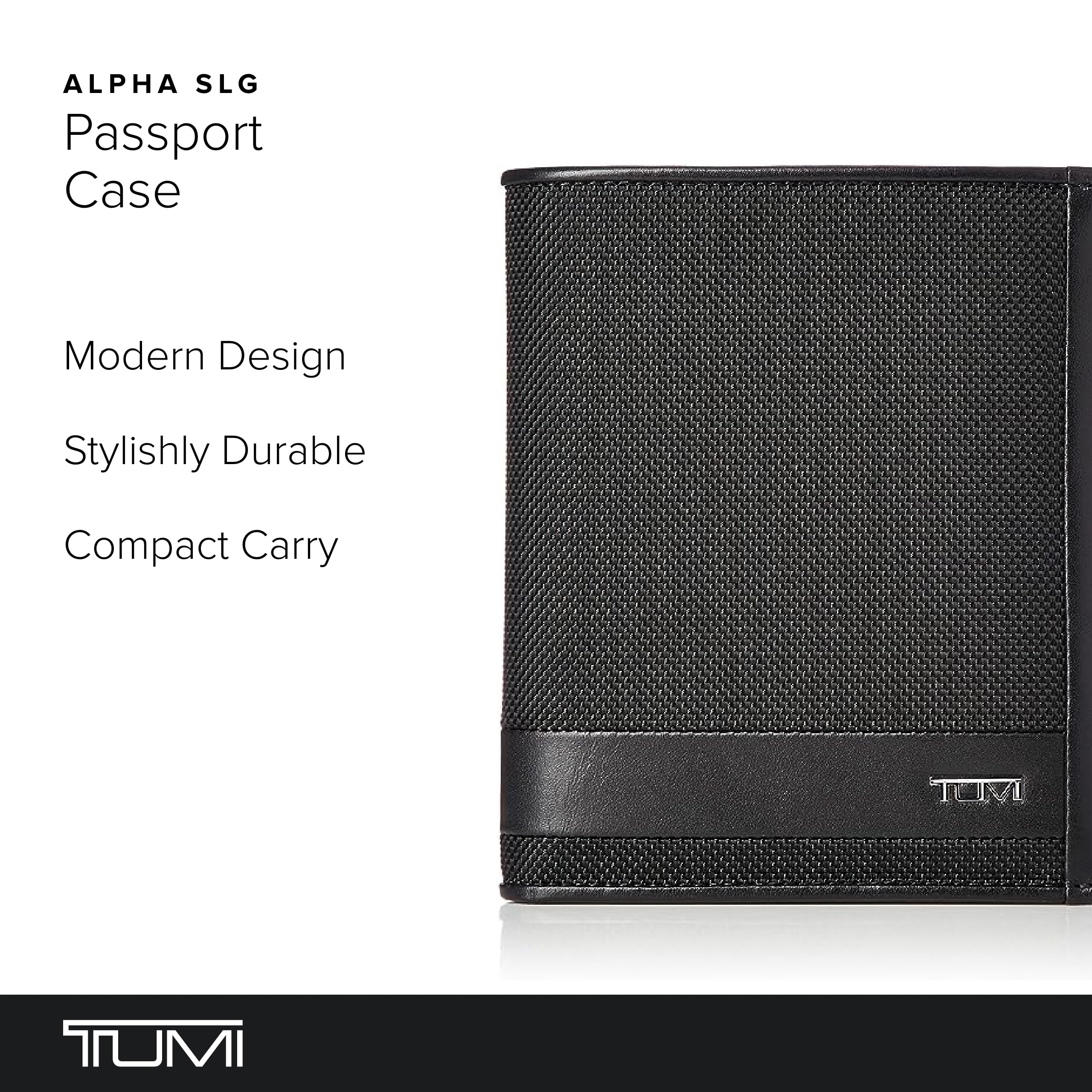 tumi-alpha-passport-case-ballistic-nylon-travel-wallet-with-id-window-men-s image 2