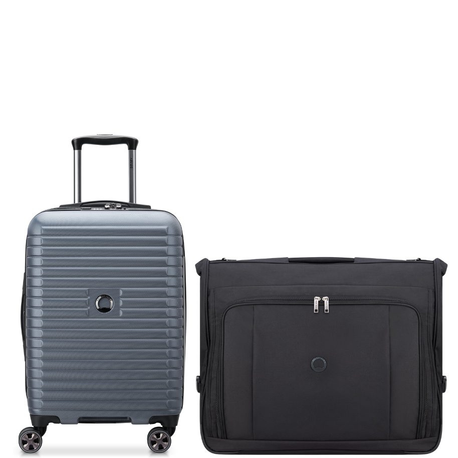 delsey-cruise-3-0-business-traveler-set-carry-on-expandable-spinner-with-usb-por image 3