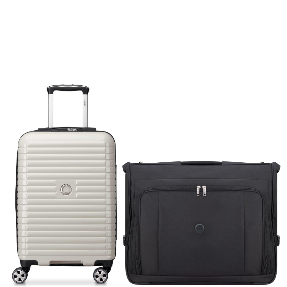 delsey-cruise-3-0-business-traveler-set-carry-on-expandable-spinner-with-usb-por image 4