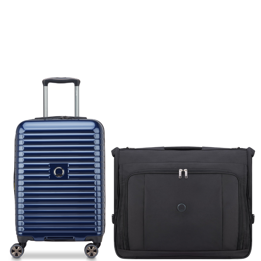 delsey-cruise-3-0-business-traveler-set-carry-on-expandable-spinner-with-usb-por image 5