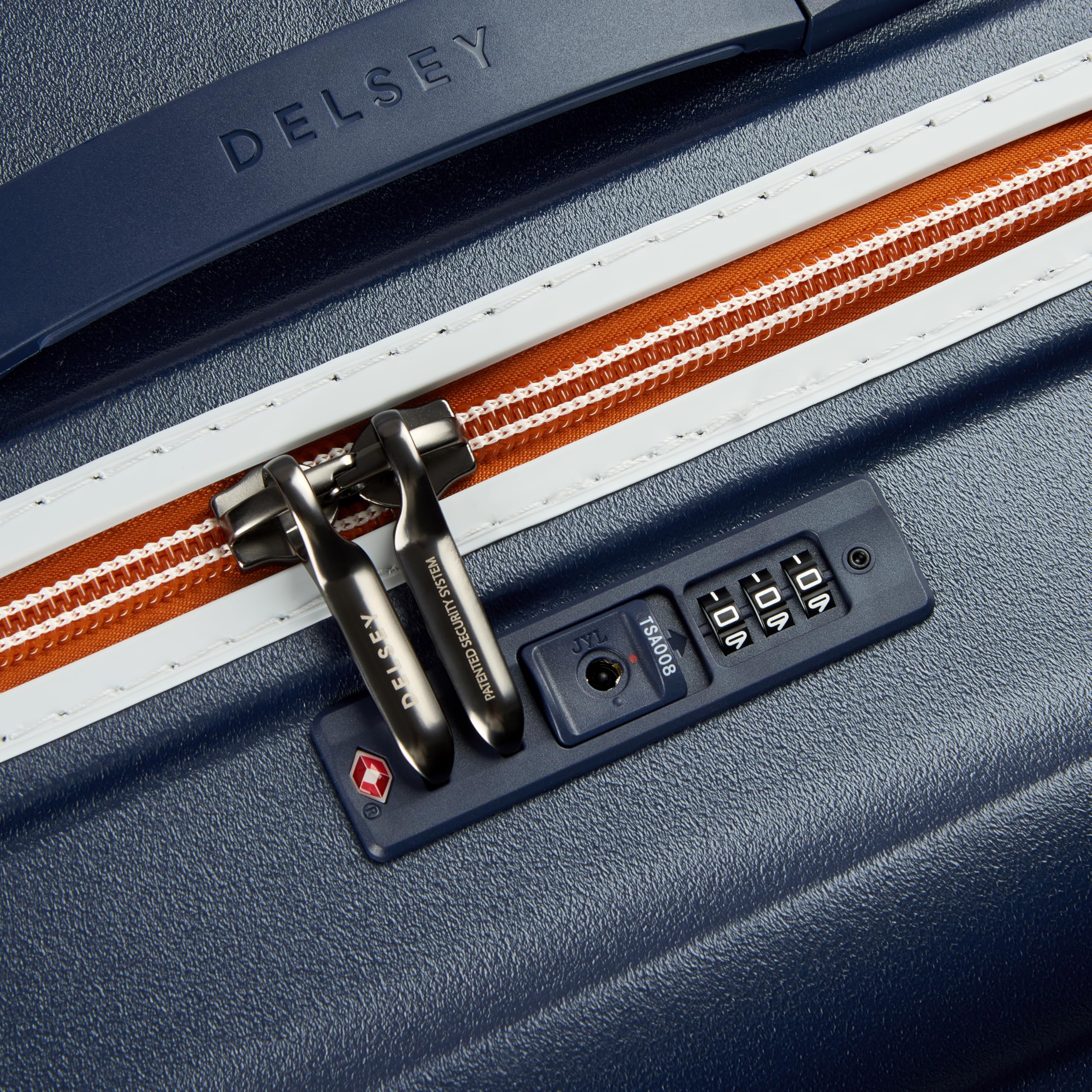 delsey-paris-roland-garros-29-inch-checked-hardside-trunk-luggage-with-spinner-w image 6