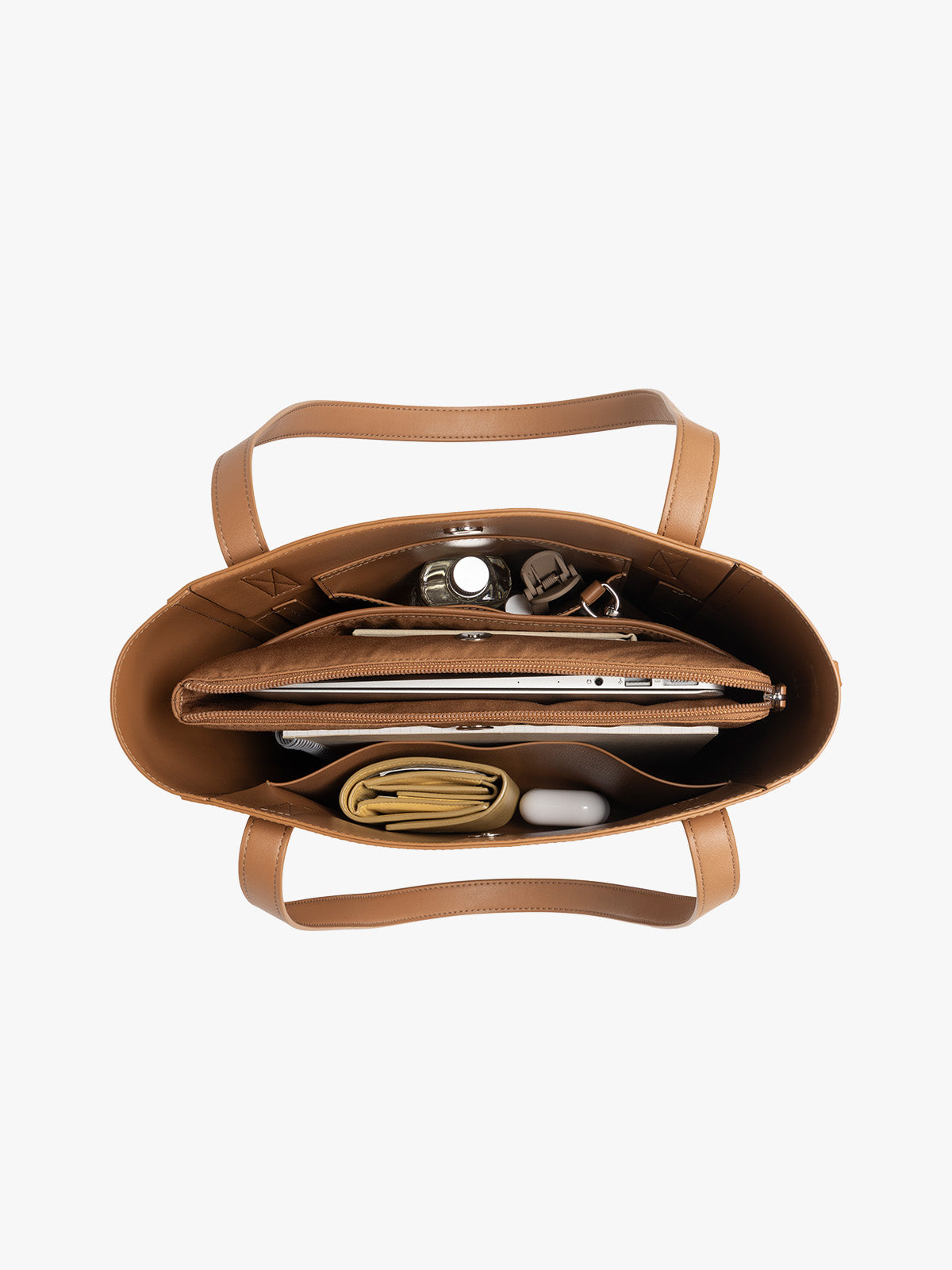 calpak-haven-14-laptop-bucket-bag-lightweight-structured-work-bag-with-removable image 4