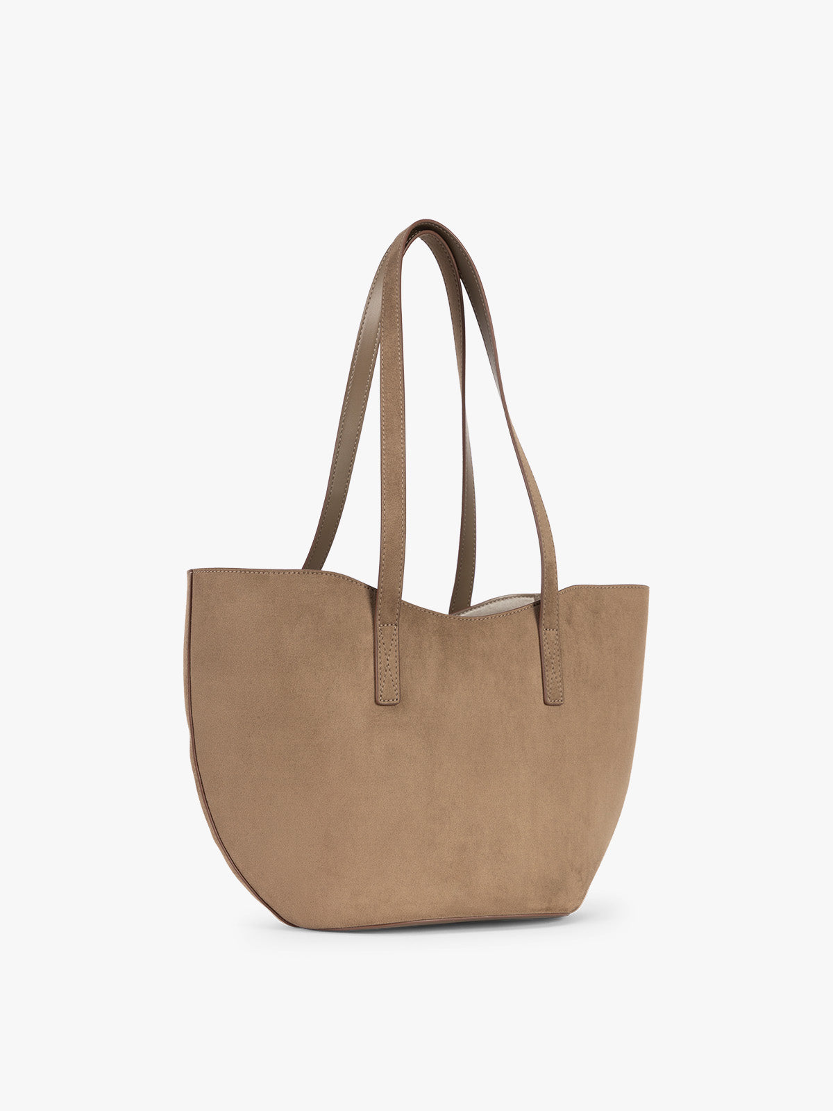 calpak-haven-tulip-tote-in-vegan-suede-sculpted-work-tote-with-interior-pockets- image 3