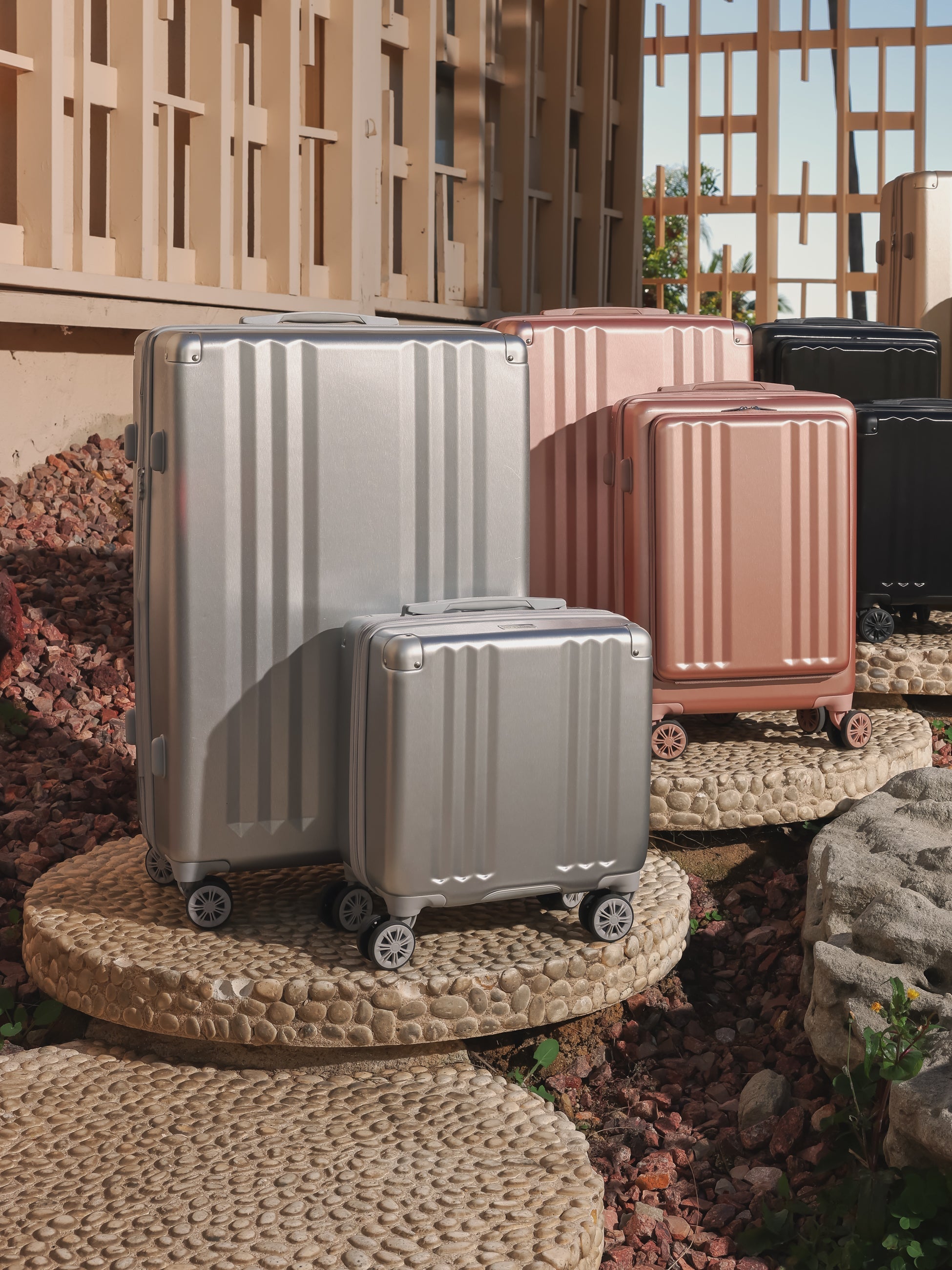 calpak-ambeur-mini-carry-on-luggage-under-seat-hardshell-spinner-with-expandable image 2
