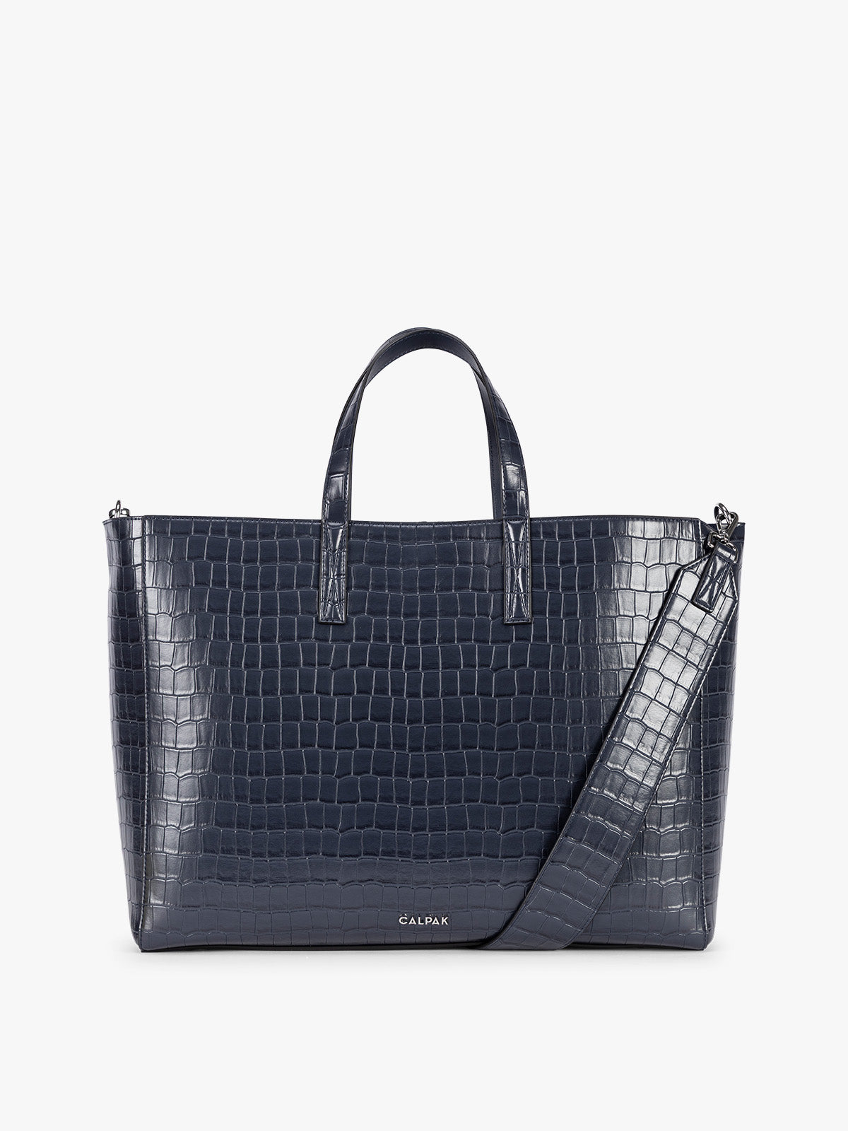 calpak-haven-16-laptop-tote-in-croc-embossed image 6