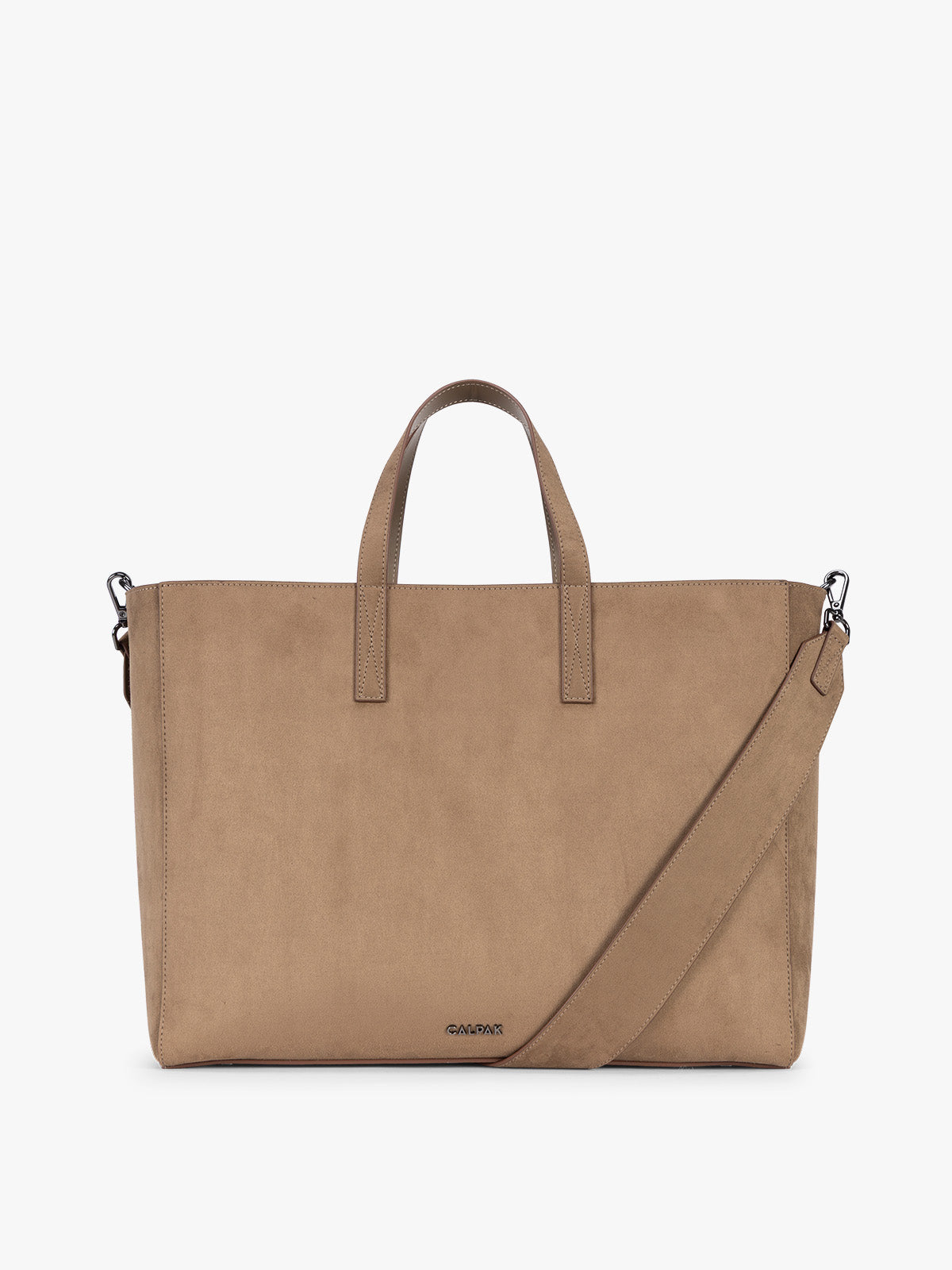 calpak-haven-16-laptop-tote-in-vegan-suede image 1