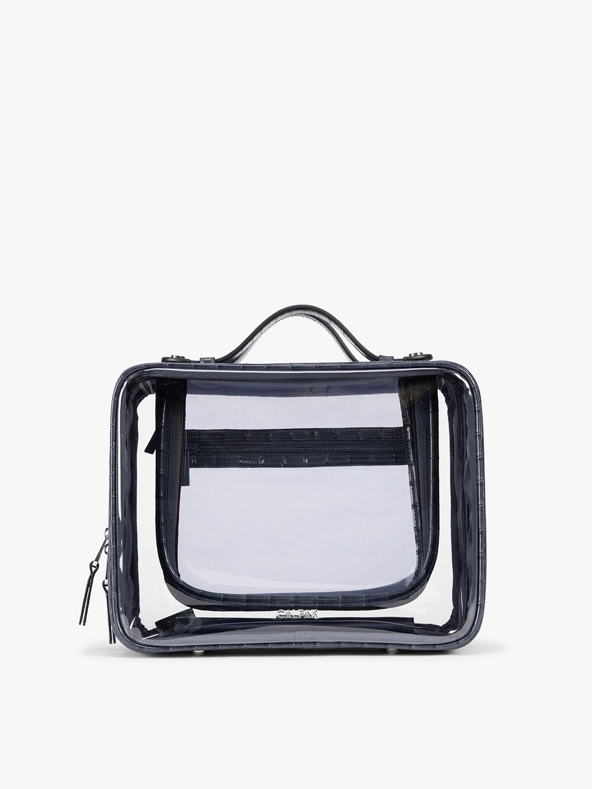 calpak-large-clear-cosmetics-case-in-croc-embossed-spacious-dual-compartment-toi image 5