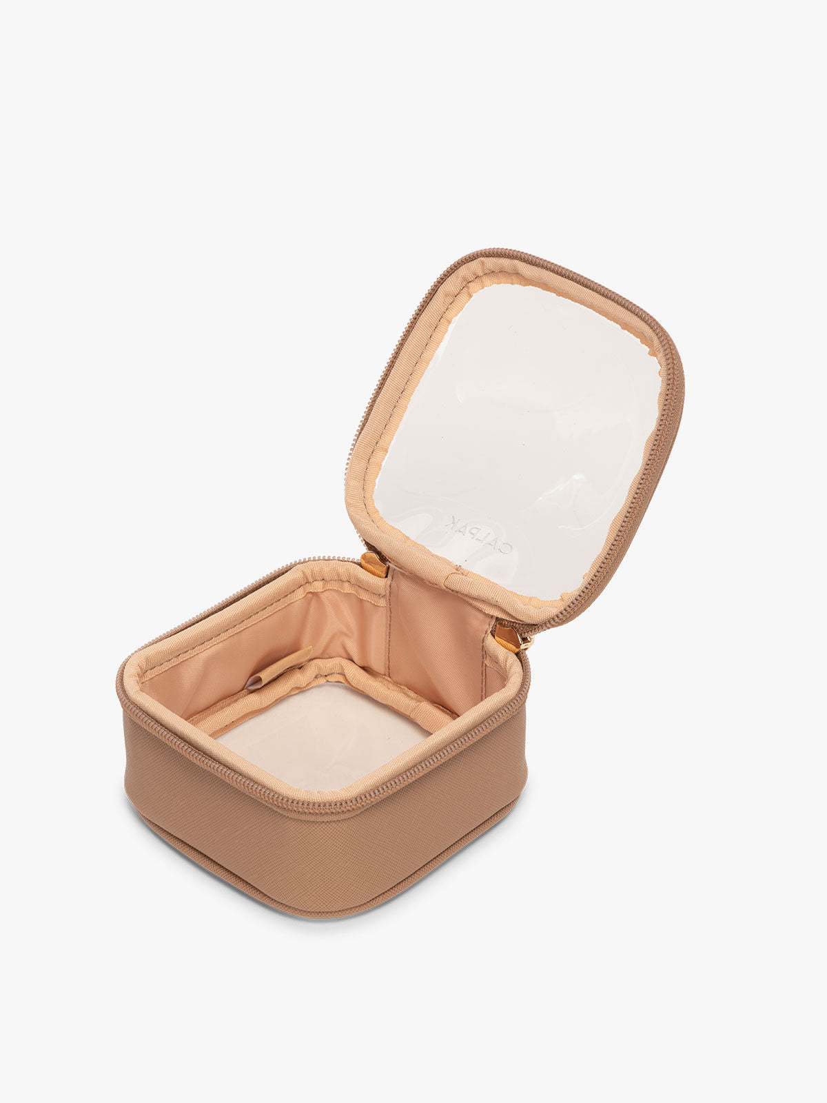 calpak-tiny-clear-cosmetics-case-mini-clear-travel-makeup-bag-with-zip-around-op image 3