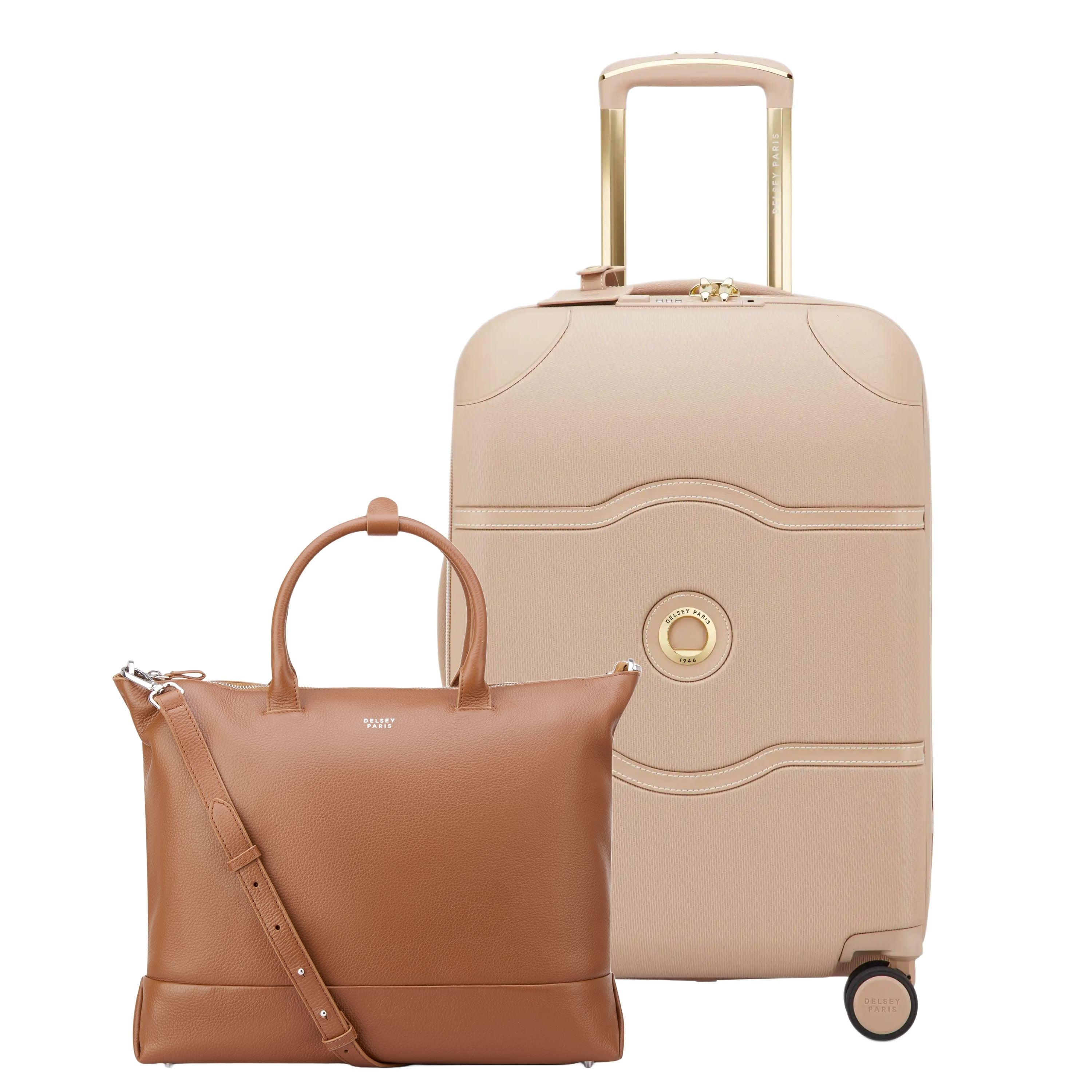 delsey-80th-anniversary-chatelet-air-2-0-leather-getaway-set-22-expandable-carry image 1