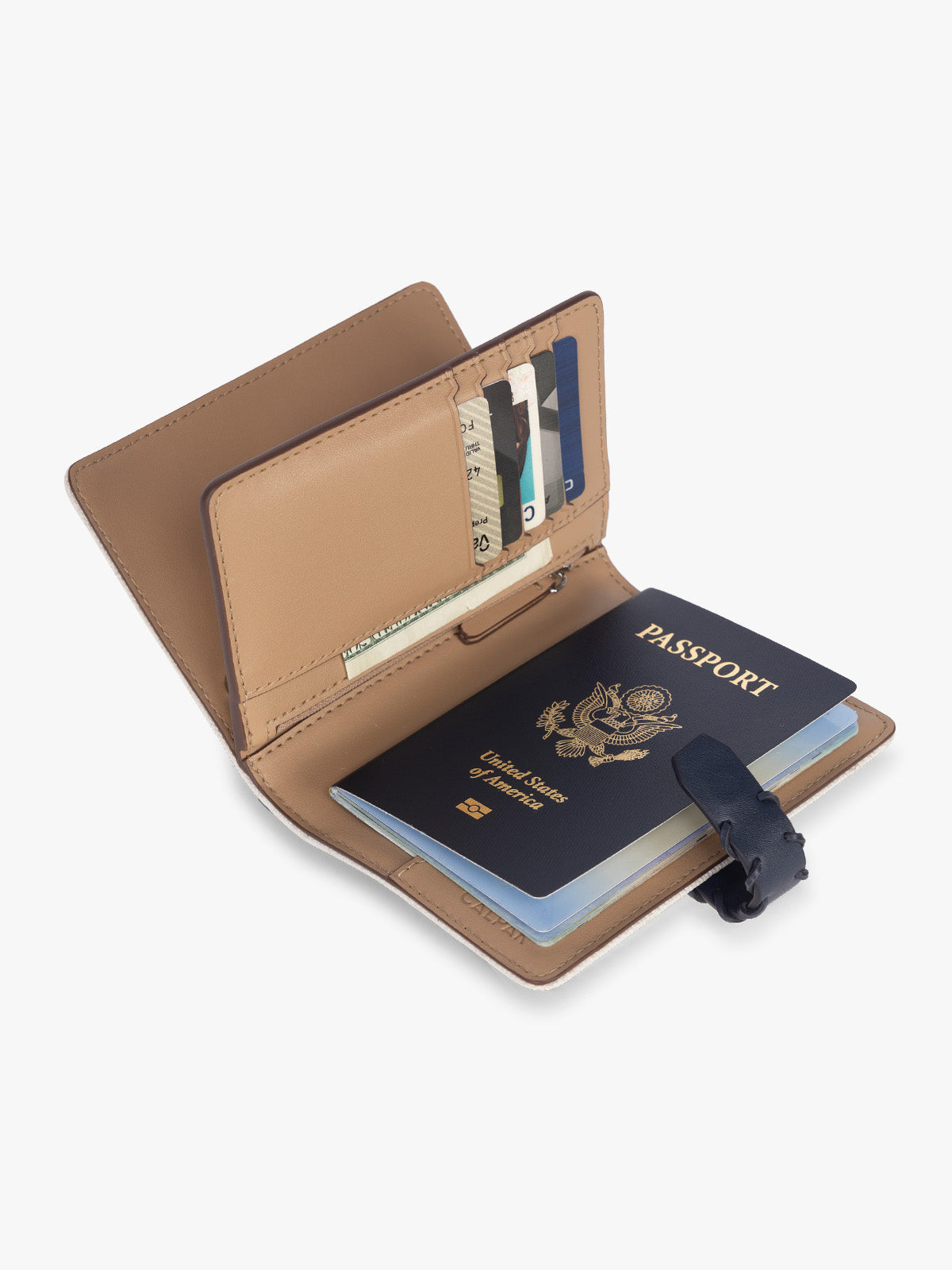 calpak-colette-multi-passport-canvas-wallet image 4