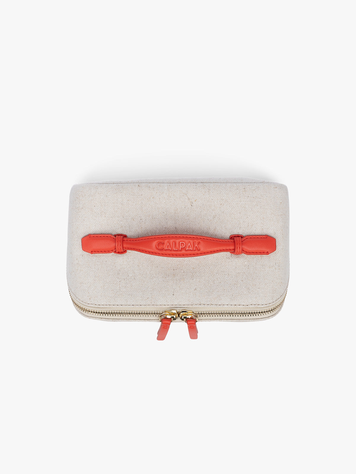 calpak-colette-lay-flat-canvas-toiletry-bag-water-resistant-hanging-travel-organ image 5
