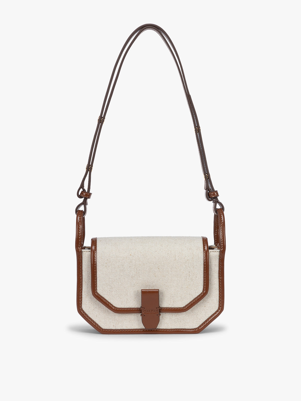 calpak-colette-canvas-crossbody-wallet-bag-water-resistant-tpu-coated-canvas-wit image 1
