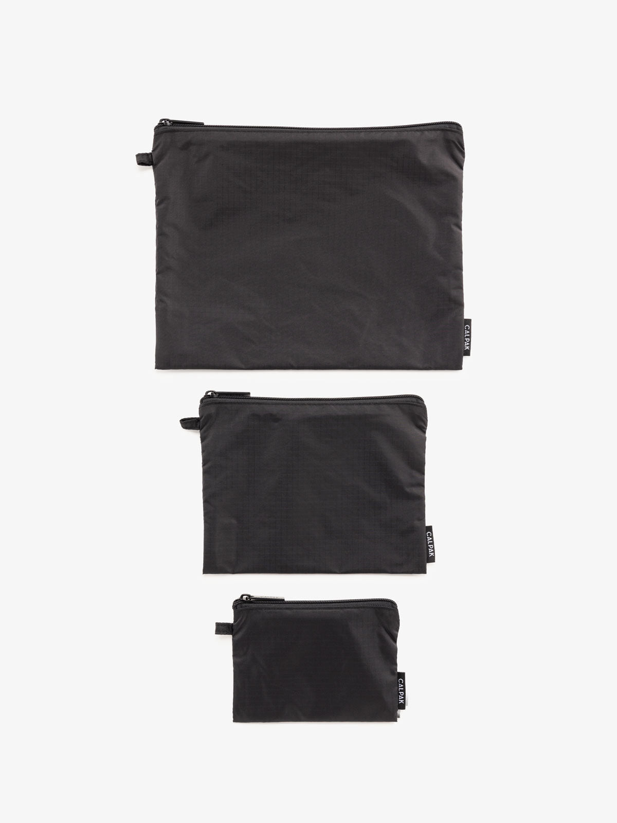 calpak-compakt-zip-pouch-set-3-size-water-resistant-travel-organizer-pouches-wit image 4