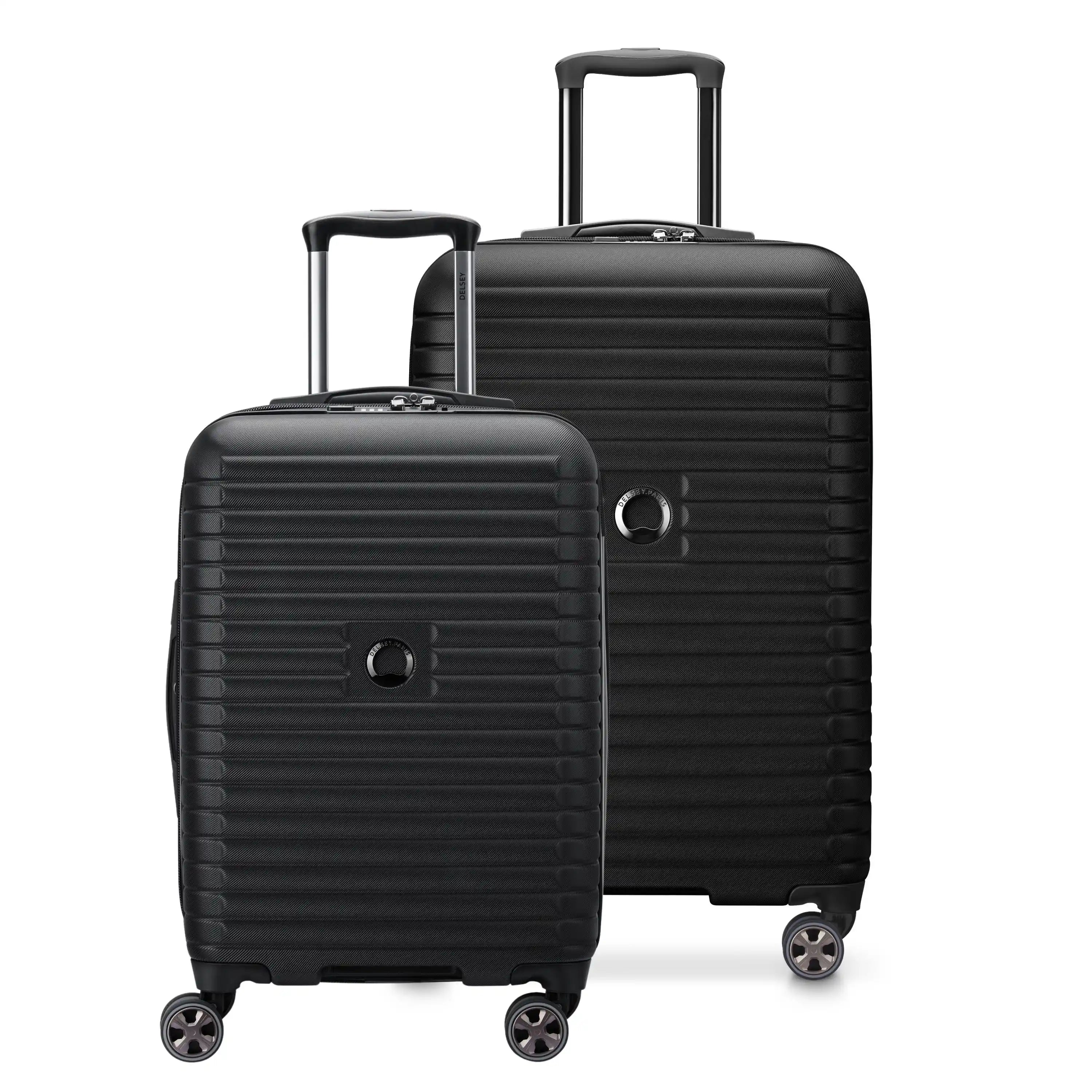 delsey-cruise-3-0-2-piece-hardside-expandable-spinner-luggage-set-with-usb-port- image 2