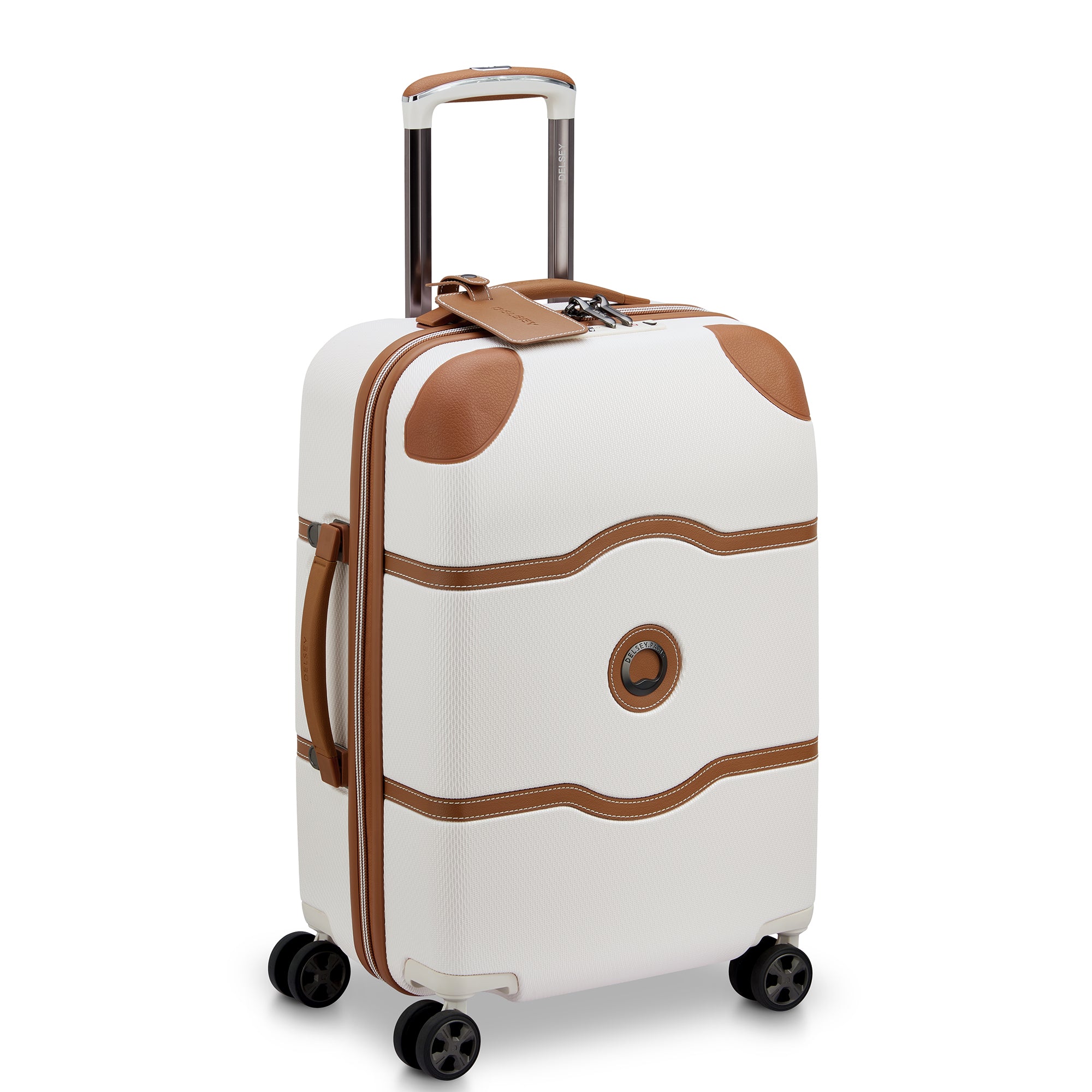 delsey-chatelet-air-2-0-leather-escape-set-carry-on-plus-hardside-spinner-with-g image 3