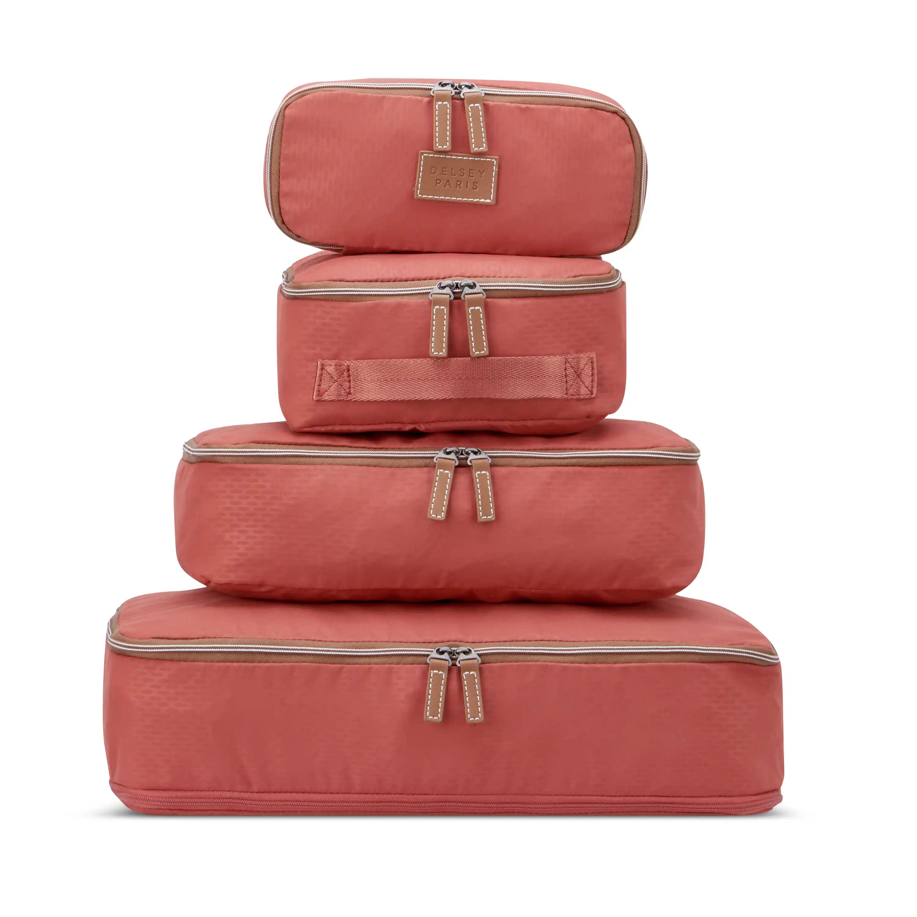 delsey-chatelet-air-2-0-packing-cubes-set-of-4-recycled-soft-touch-lining-with-x image 4