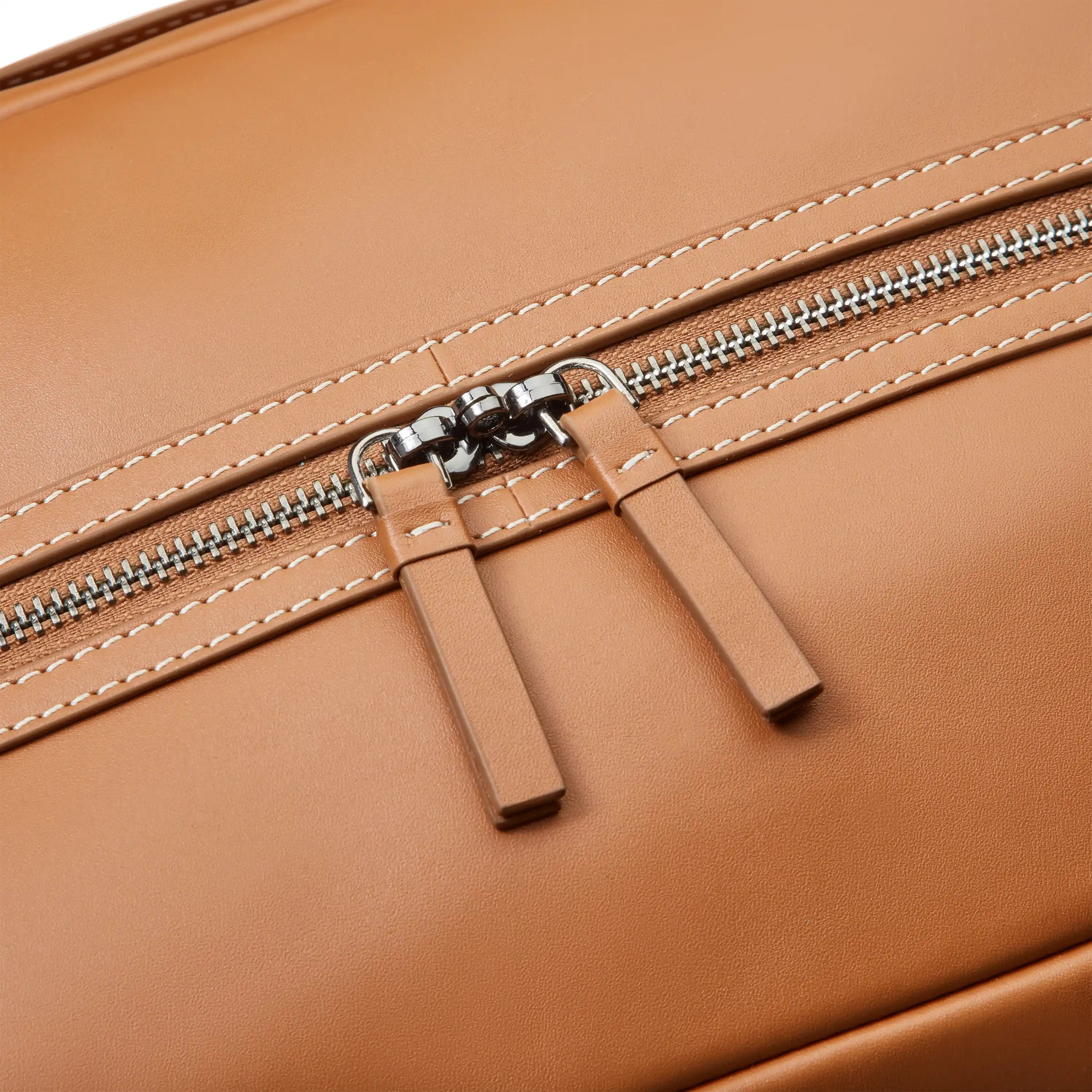 delsey-chatelet-air-2-0-leather-weekender-bag-genuine-leather-travel-duffel-with image 5