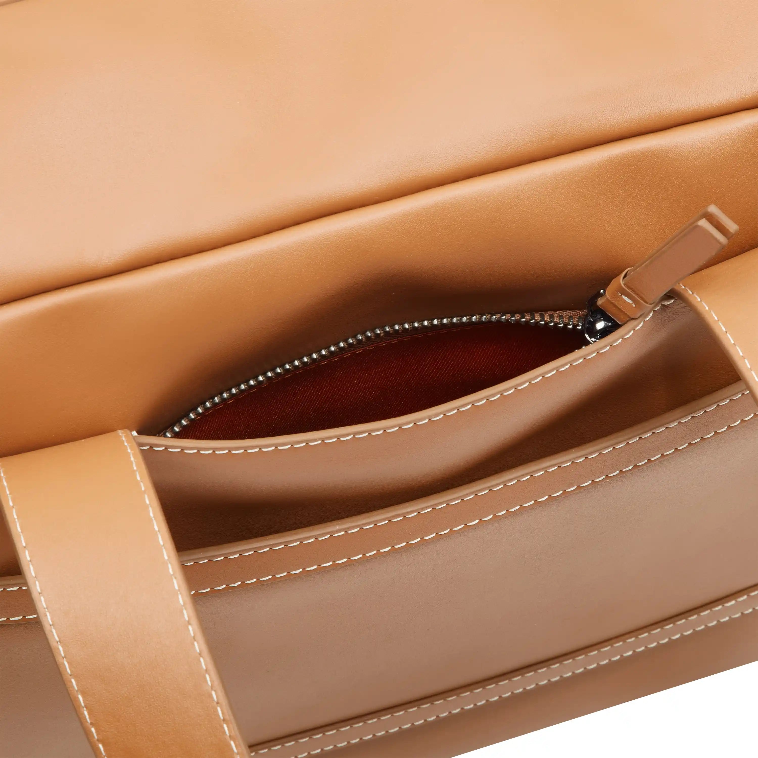 delsey-chatelet-air-2-0-leather-weekender-bag-genuine-leather-travel-duffel-with image 6