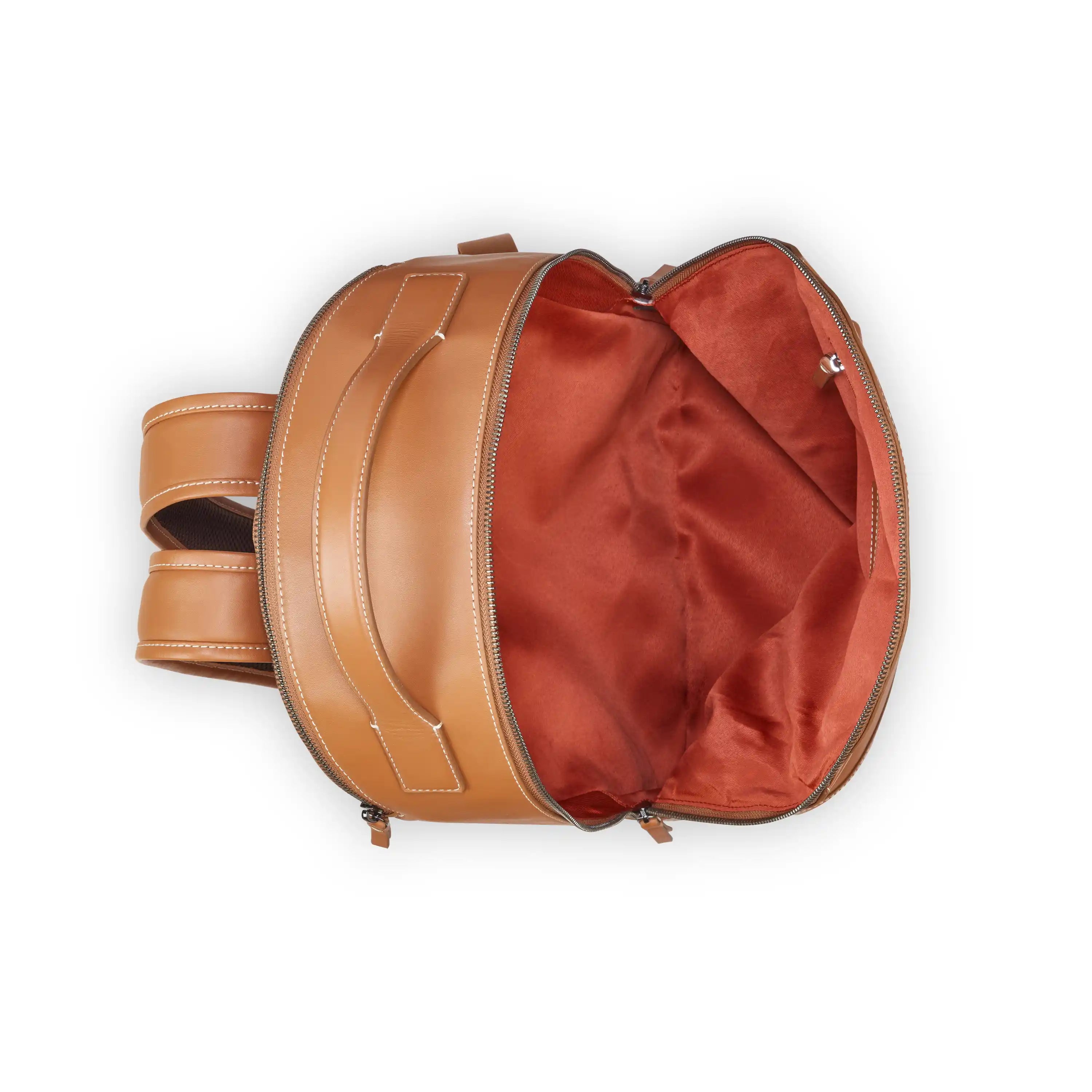 delsey-chatelet-air-2-0-leather-backpack-genuine-leather-travel-backpack-with-lu image 5
