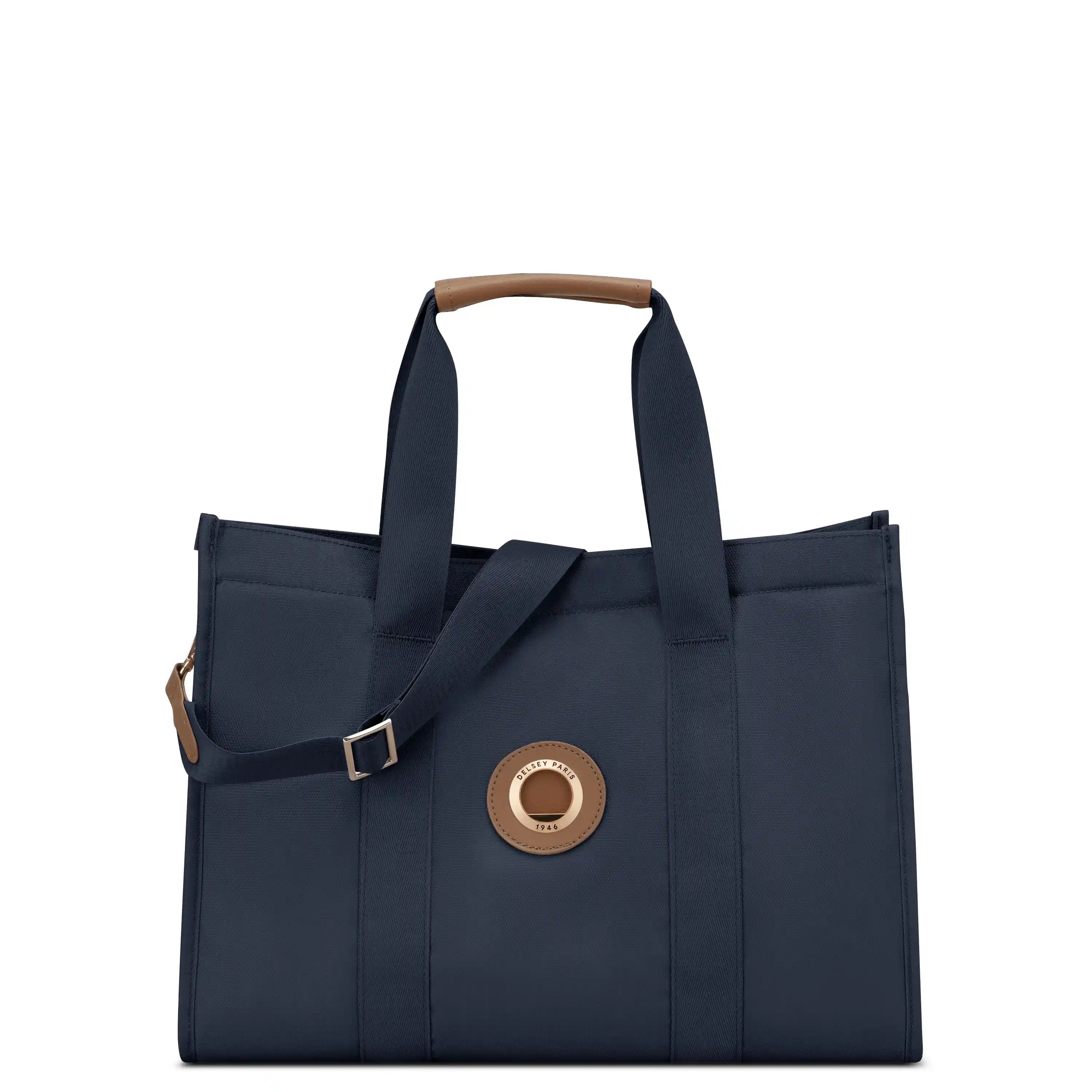 delsey-limited-edition-flanerie-se-everyday-tote-bag-polyester-canvas-tote-with- image 7