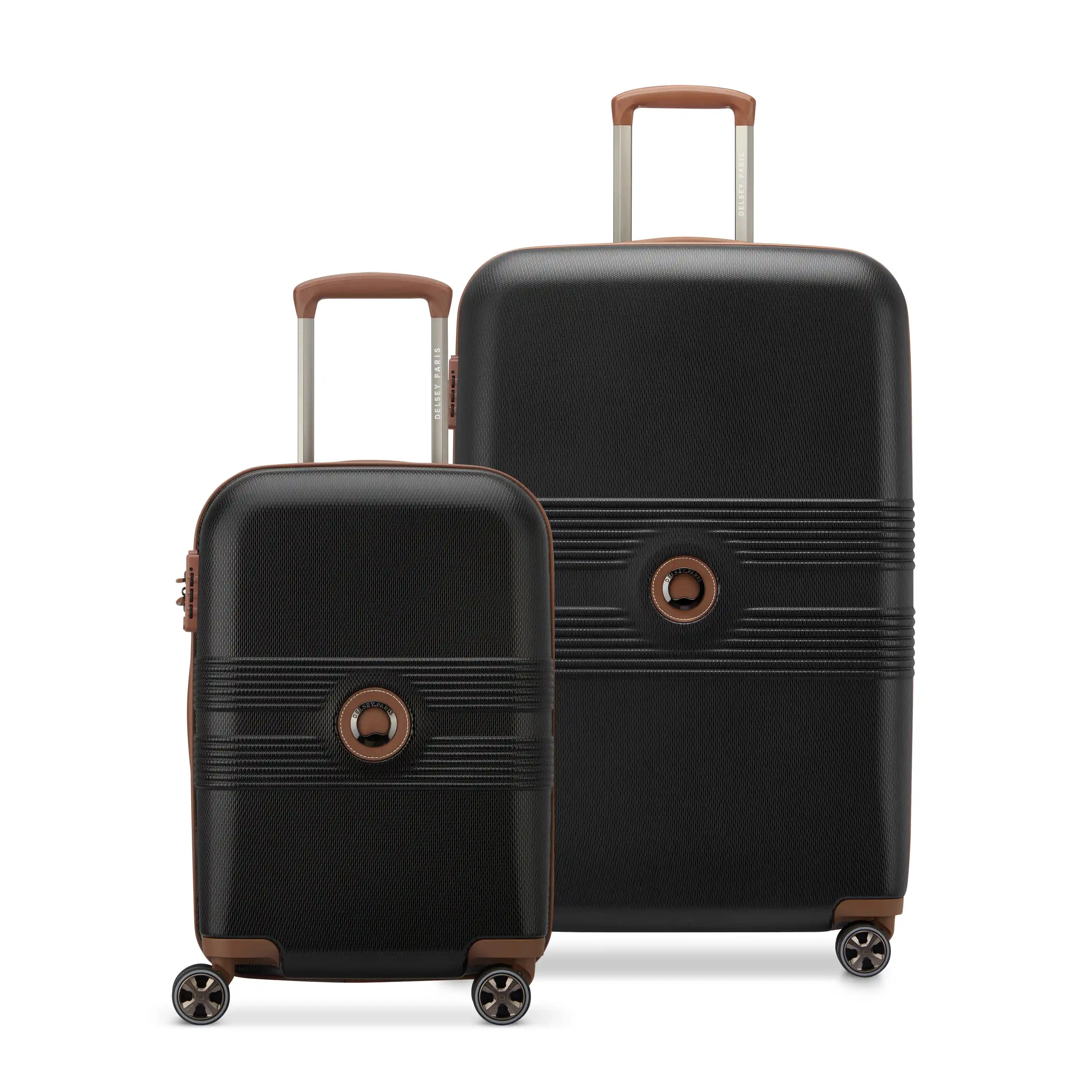 delsey-flanerie-se-2-piece-luggage-set-polycarbonate-carry-on-spinner-and-large- image 1