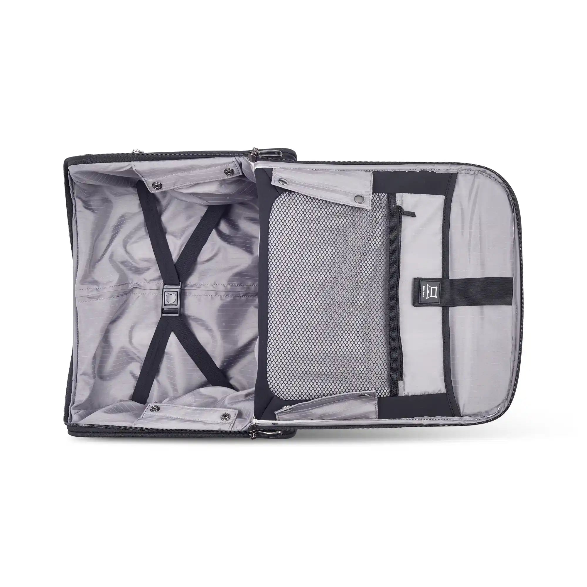 delsey-helium-dlx-wheeled-underseater-softside-personal-item-with-duratec-fabric image 2