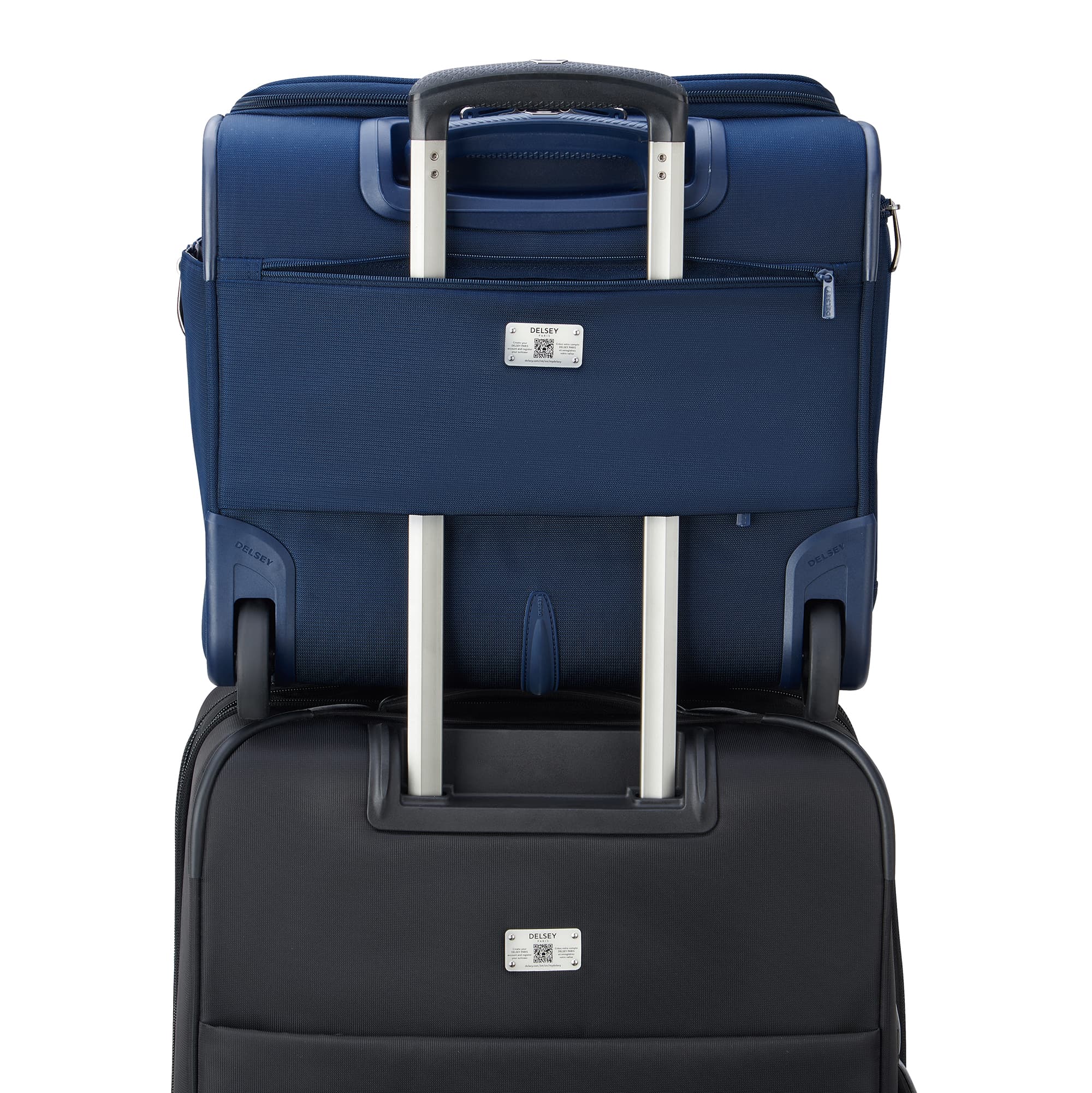 delsey-helium-dlx-wheeled-underseater-softside-personal-item-with-duratec-fabric image 8