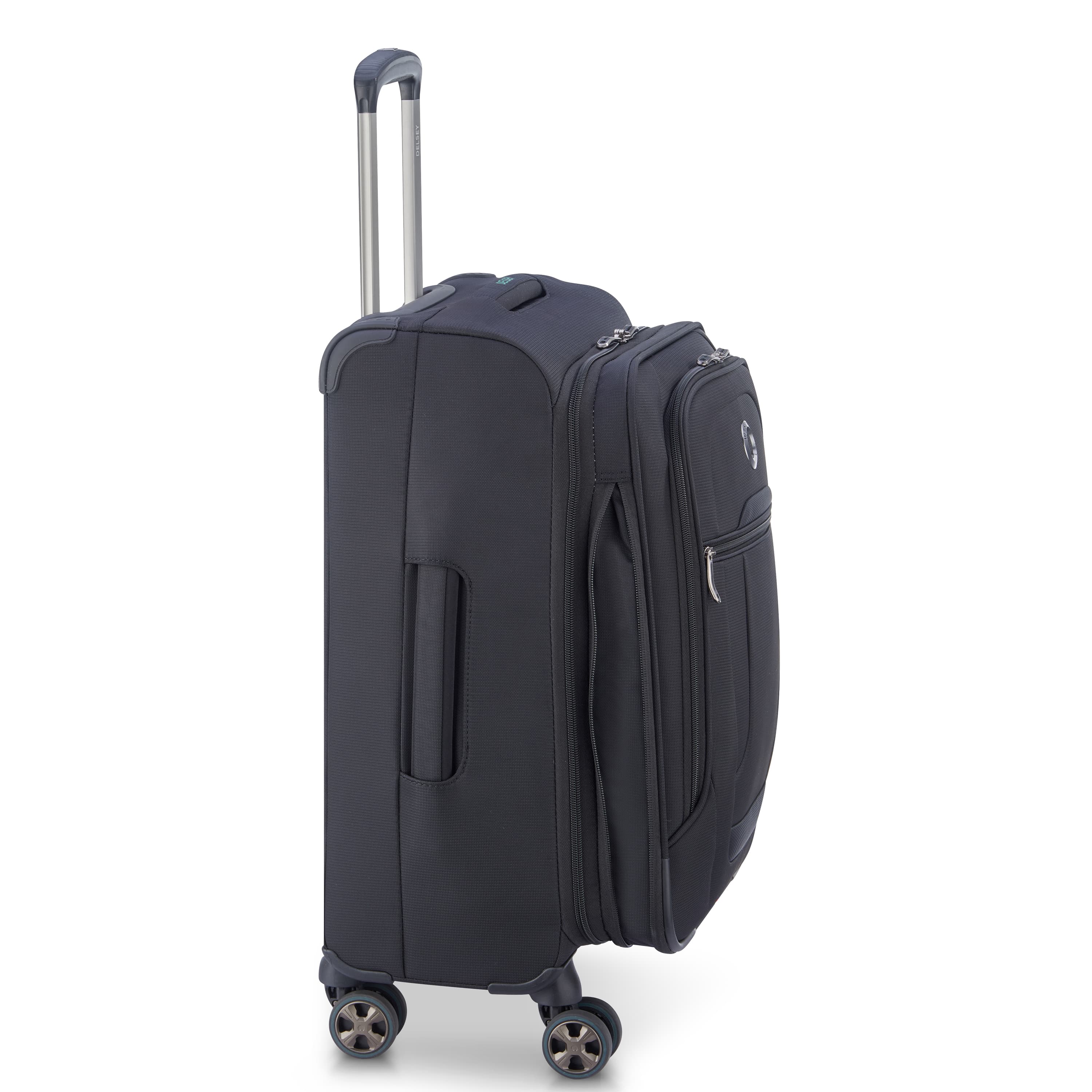 delsey-helium-dlx-23-carry-on-plus-expandable-spinner-softside-luggage-with-secu image 5