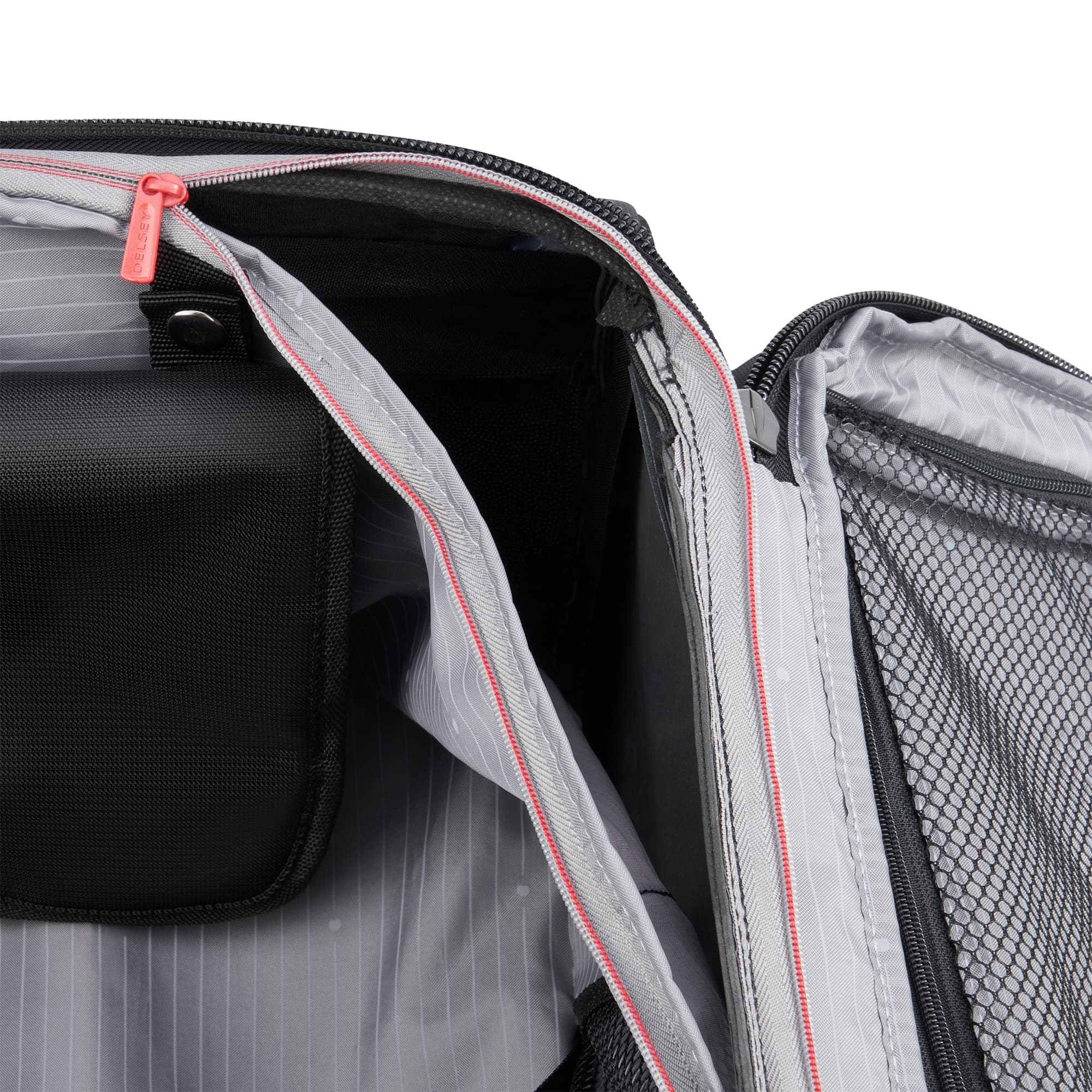 delsey-helium-dlx-medium-expandable-spinner-25-inch-lightweight-softside-checked image 7