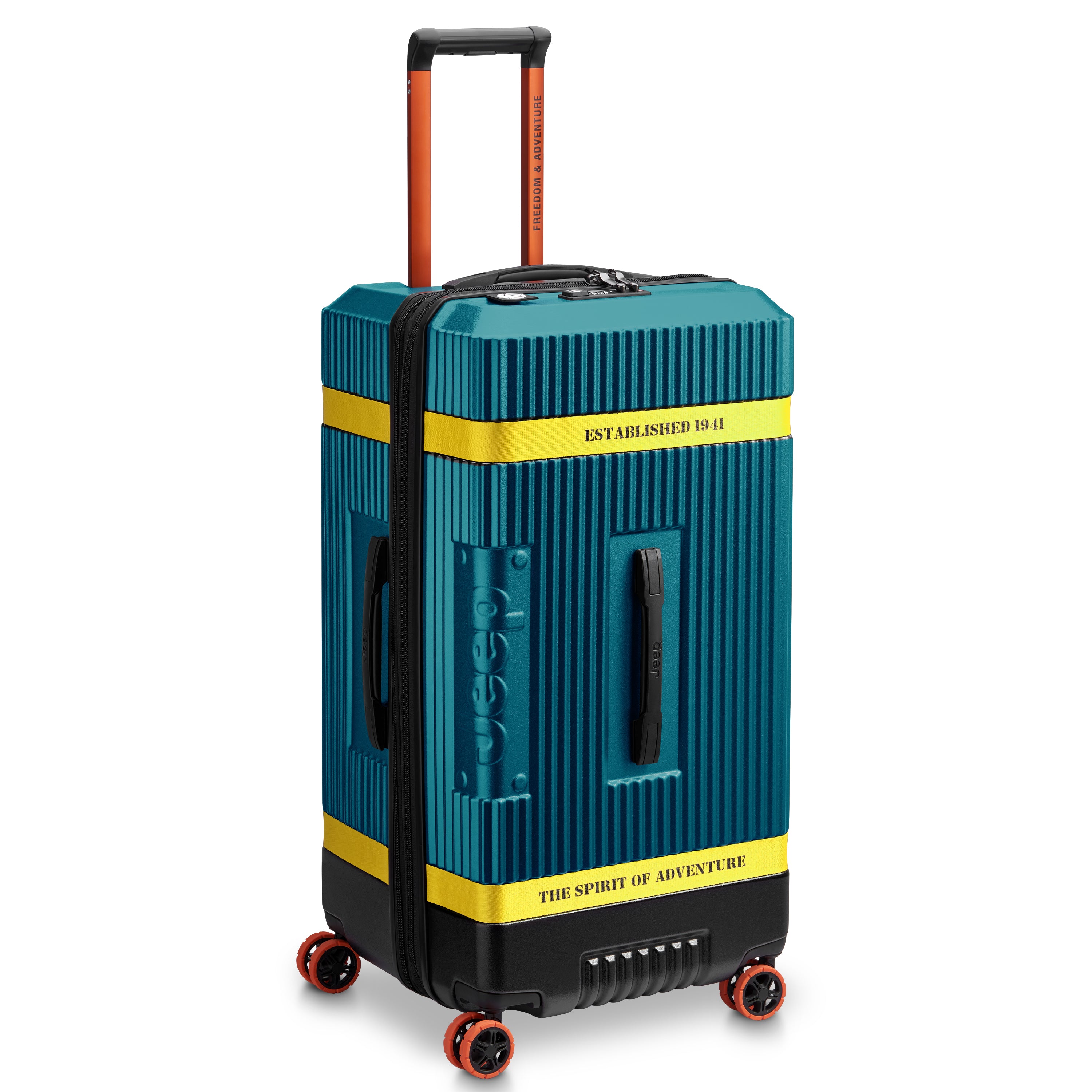 delsey-jeep-jh001a-large-trunk-expandable-hardside-spinner-with-off-road-wheels- image 2