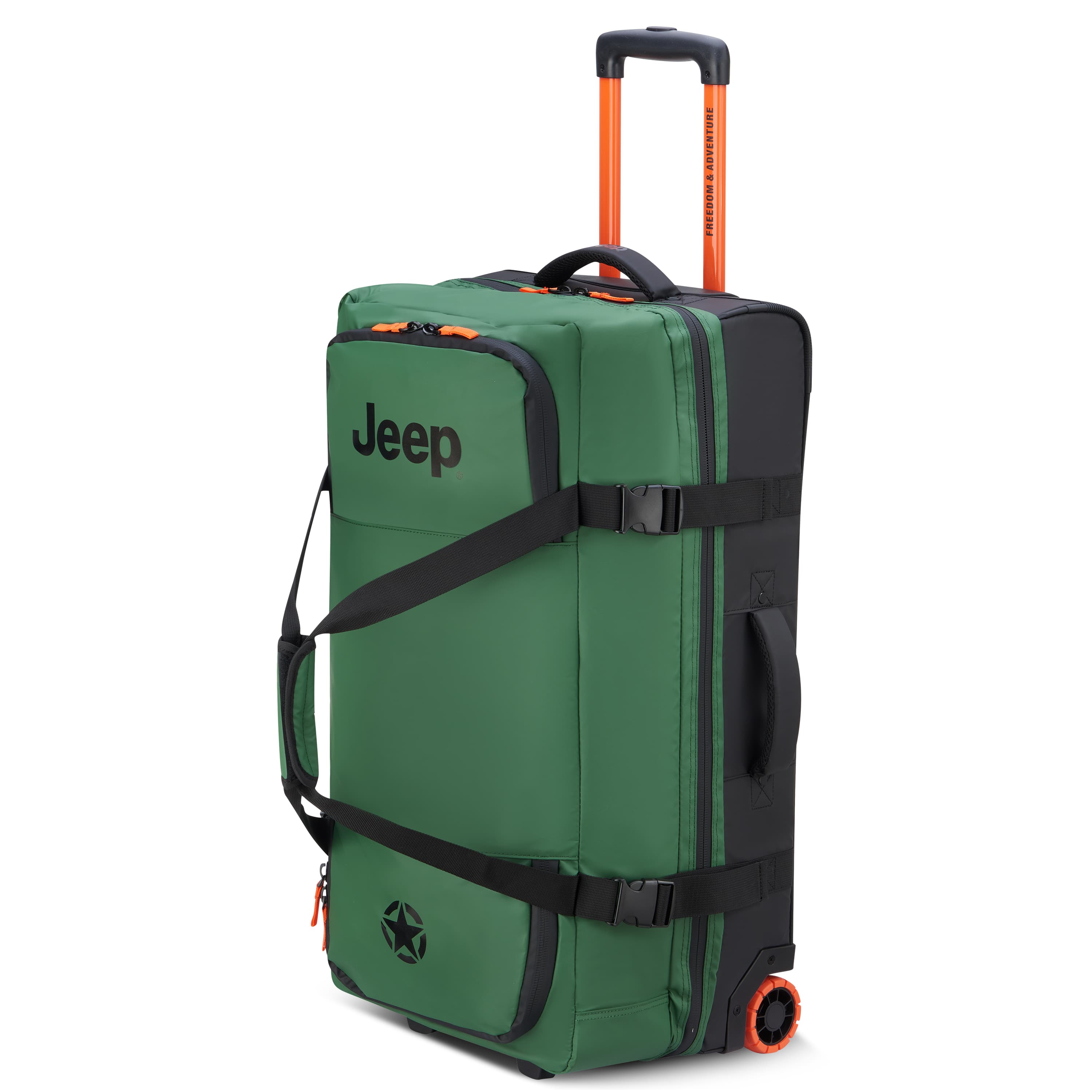 delsey-jeep-js005a-large-rolling-duffel-bag-recycled-water-resistant-polyester-d image 1
