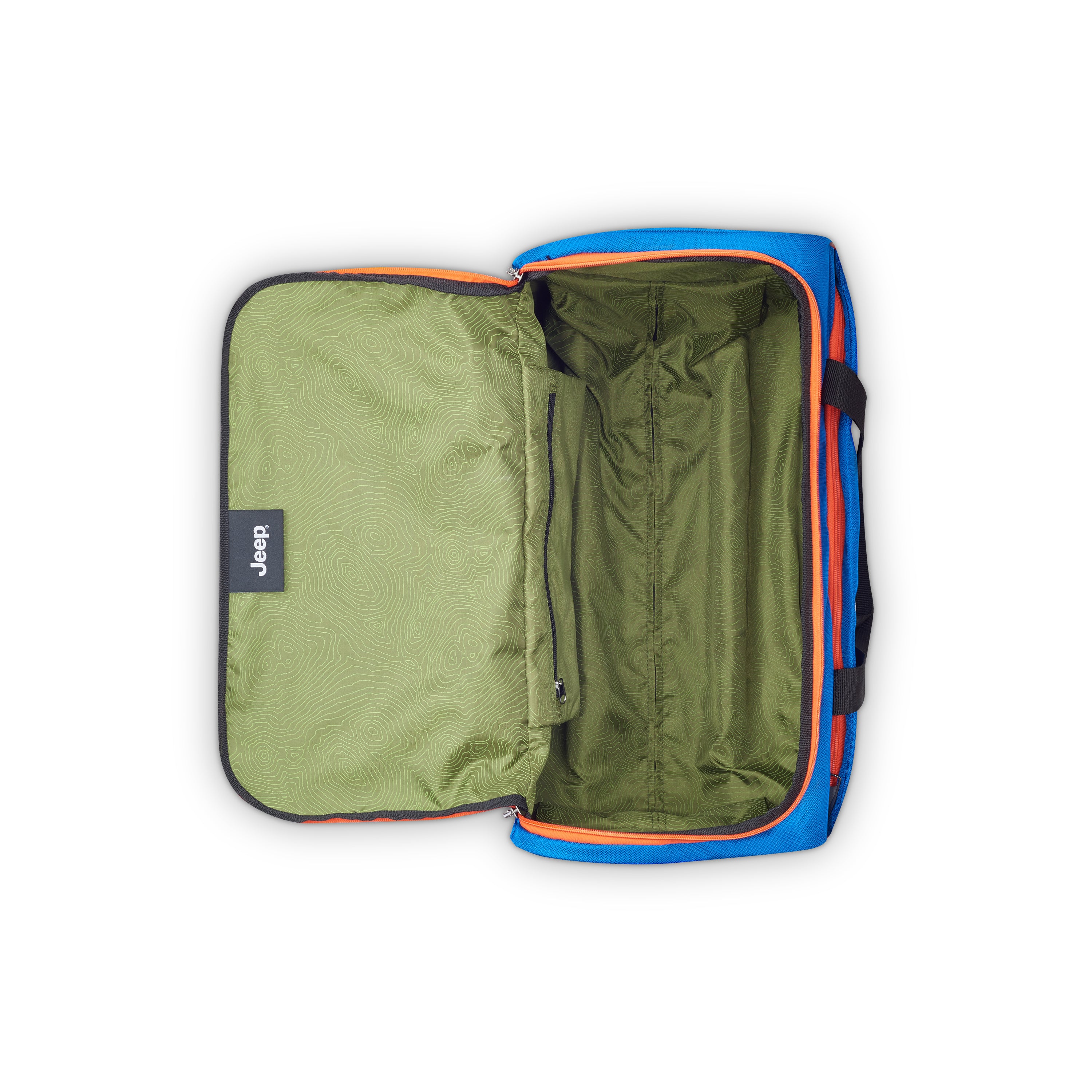 delsey-js009d-carry-on-rolling-duffel-bag-water-resistant-recycled-polyester-wit image 2
