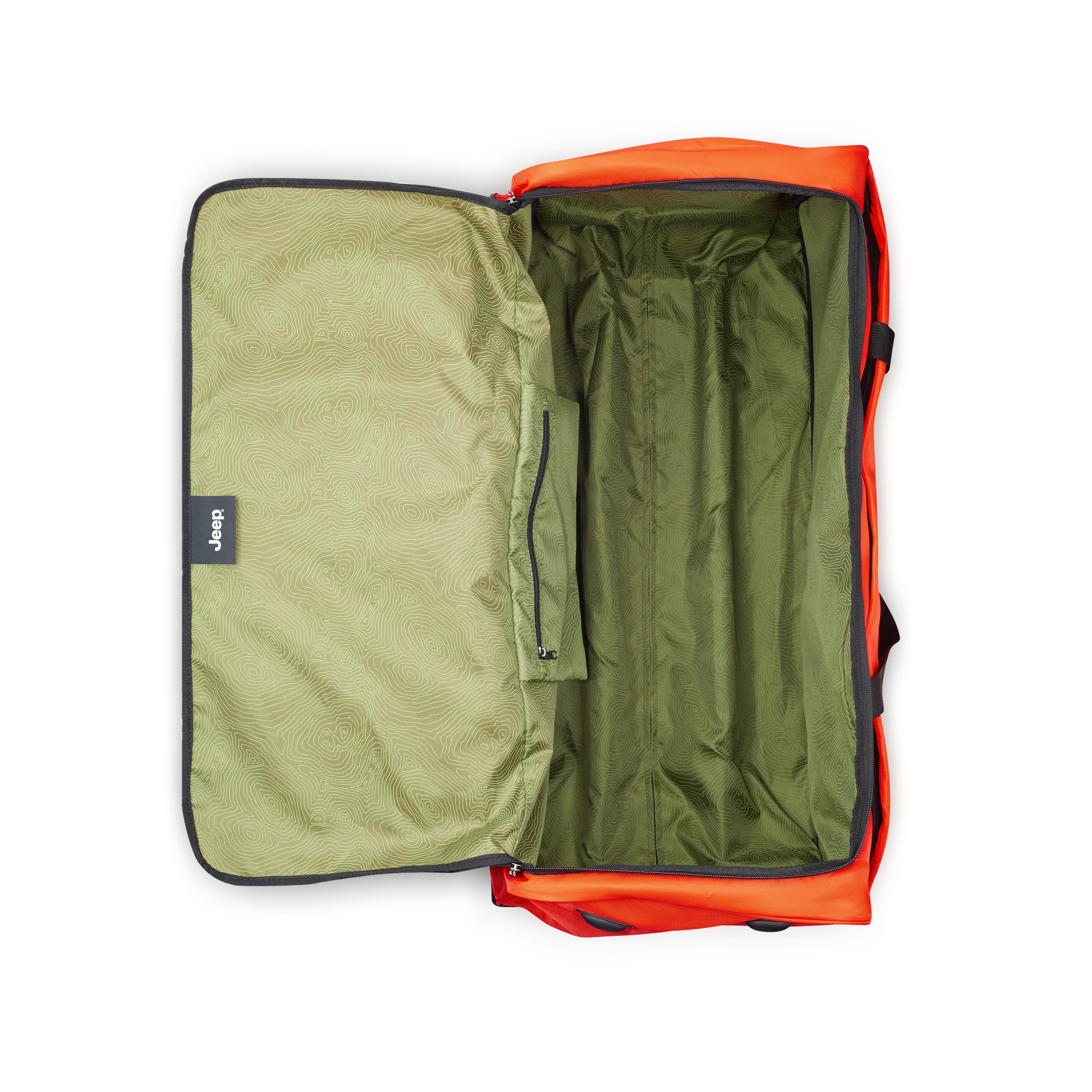 delsey-jeep-js009d-large-rolling-duffle-bag-recycled-water-resistant-wheeled-duf image 2