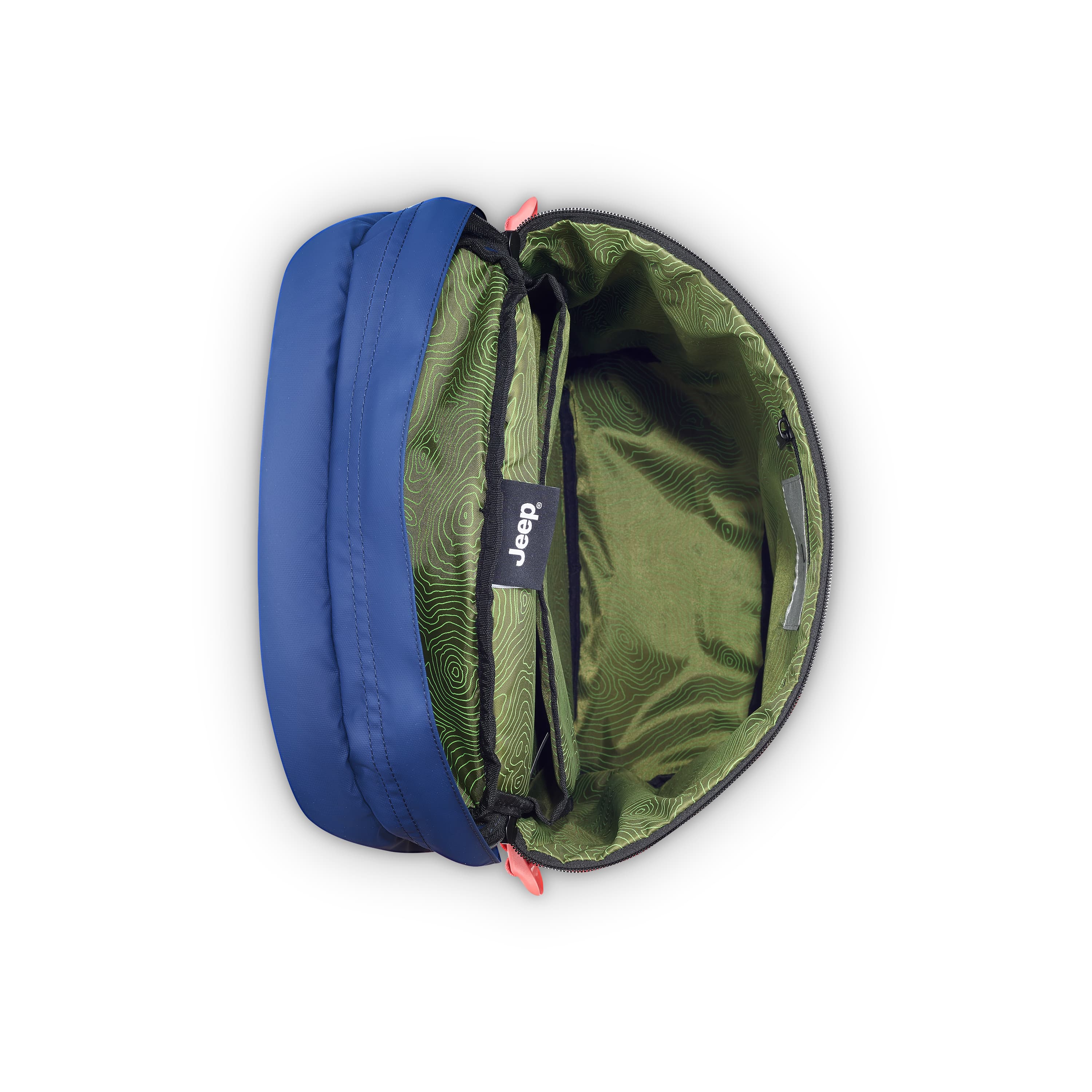 delsey-js013c-cylindrical-laptop-backpack-recycled-water-resistant-trail-and-com image 3