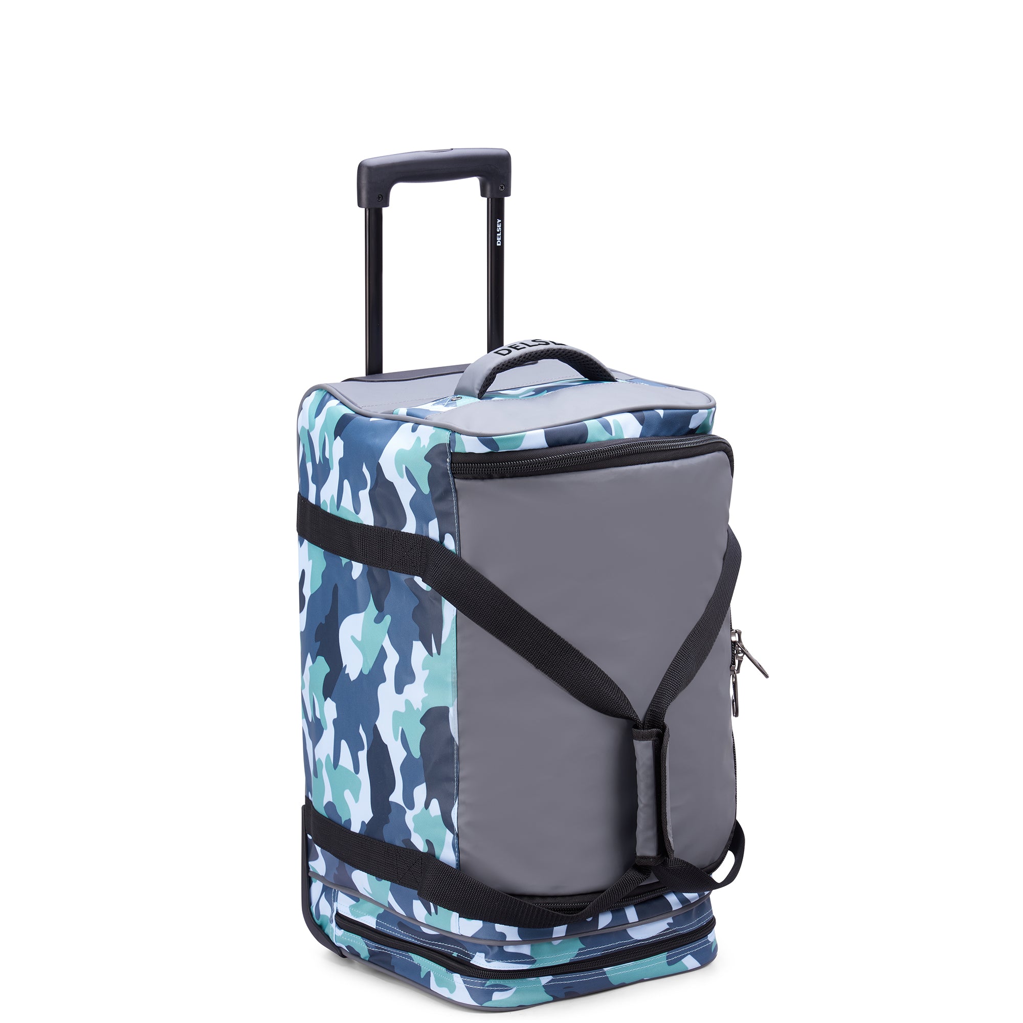 delsey-raspail-wheeled-carry-on-duffel-water-resistant-softside-roller-with-secu image 1