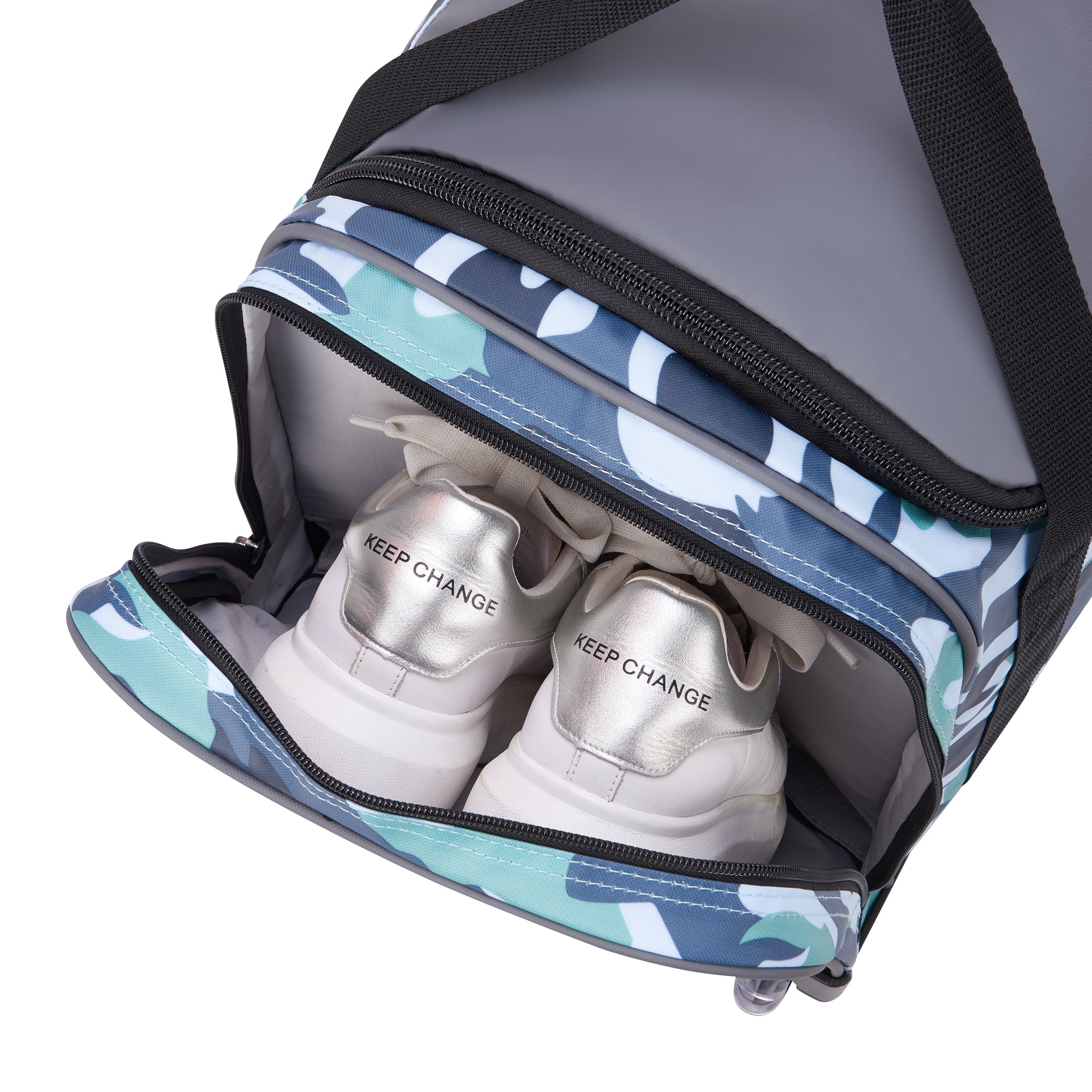 delsey-raspail-wheeled-carry-on-duffel-water-resistant-softside-roller-with-secu image 3