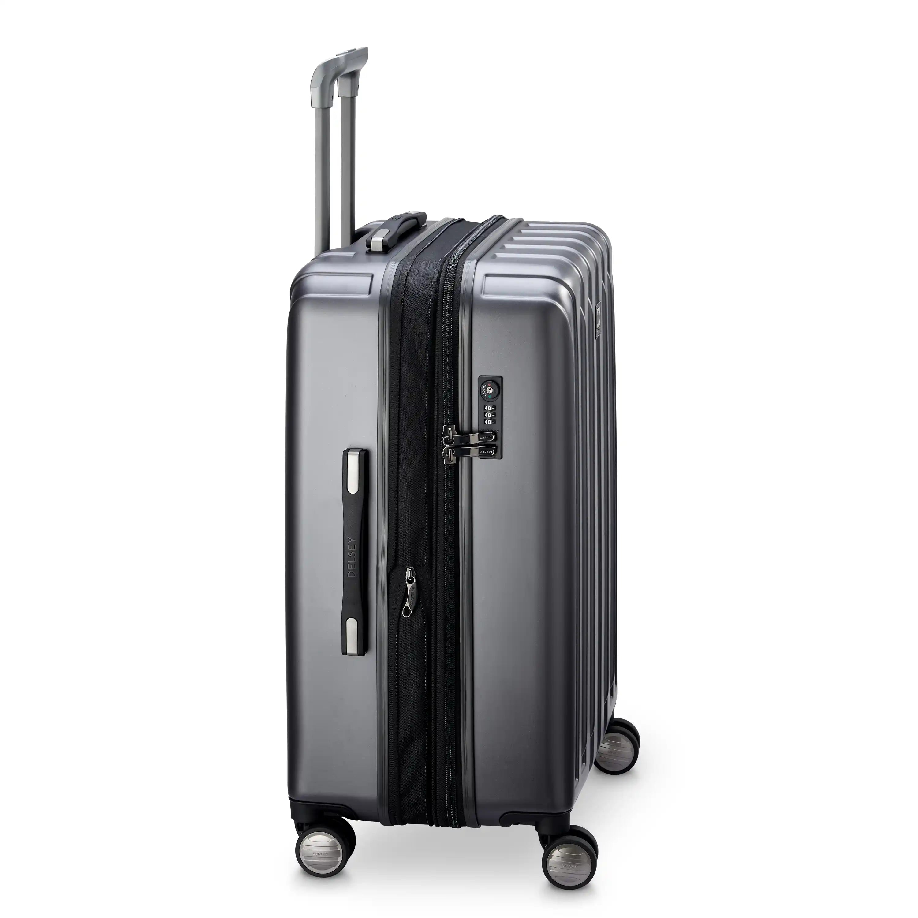 delsey-titanium-27-medium-expandable-spinner-hardside-polycarbonate-checked-suit image 6