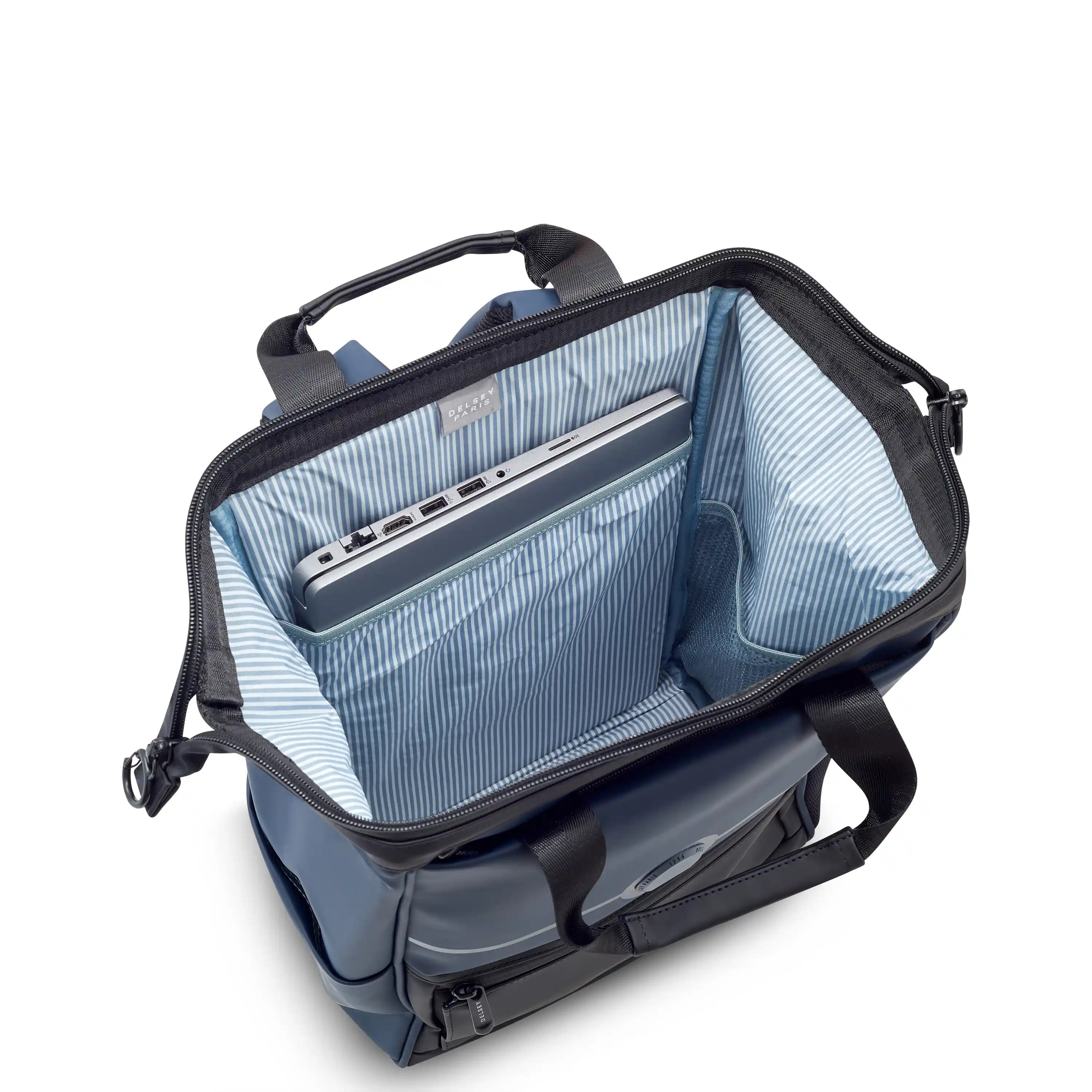 delsey-turenne-soft-roland-garros-laptop-backpack-tote-water-resistant-travel-da image 2