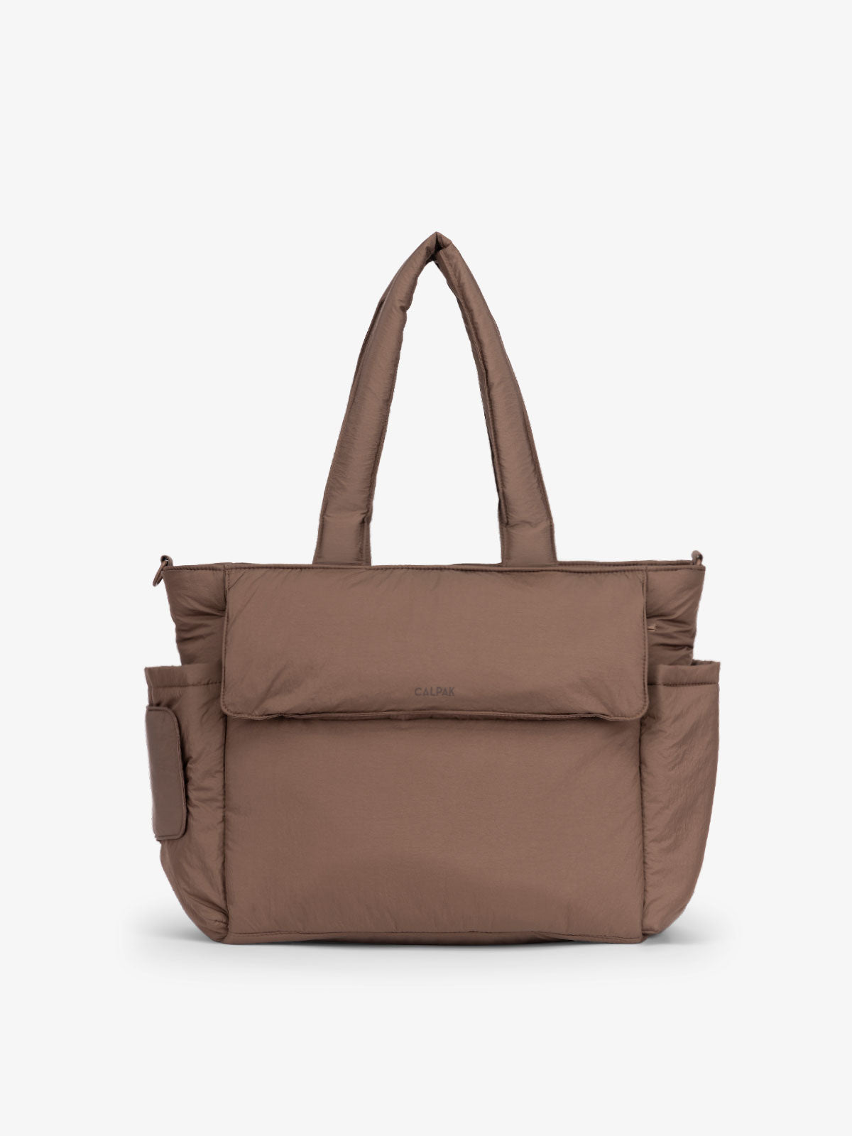 calpak-diaper-tote-bag-with-laptop-sleeve-insulated-bottle-pockets-luggage-sleev image 7