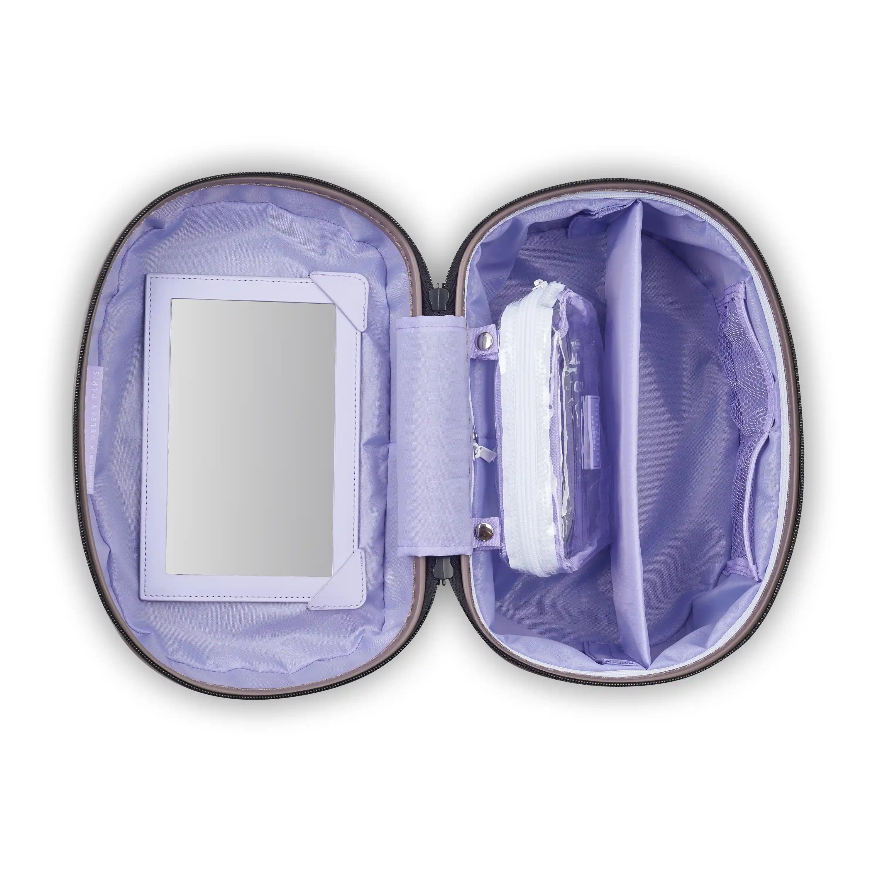 delsey-glow-getter-beauty-case-with-removable-lining-and-detachable-mirror image 3
