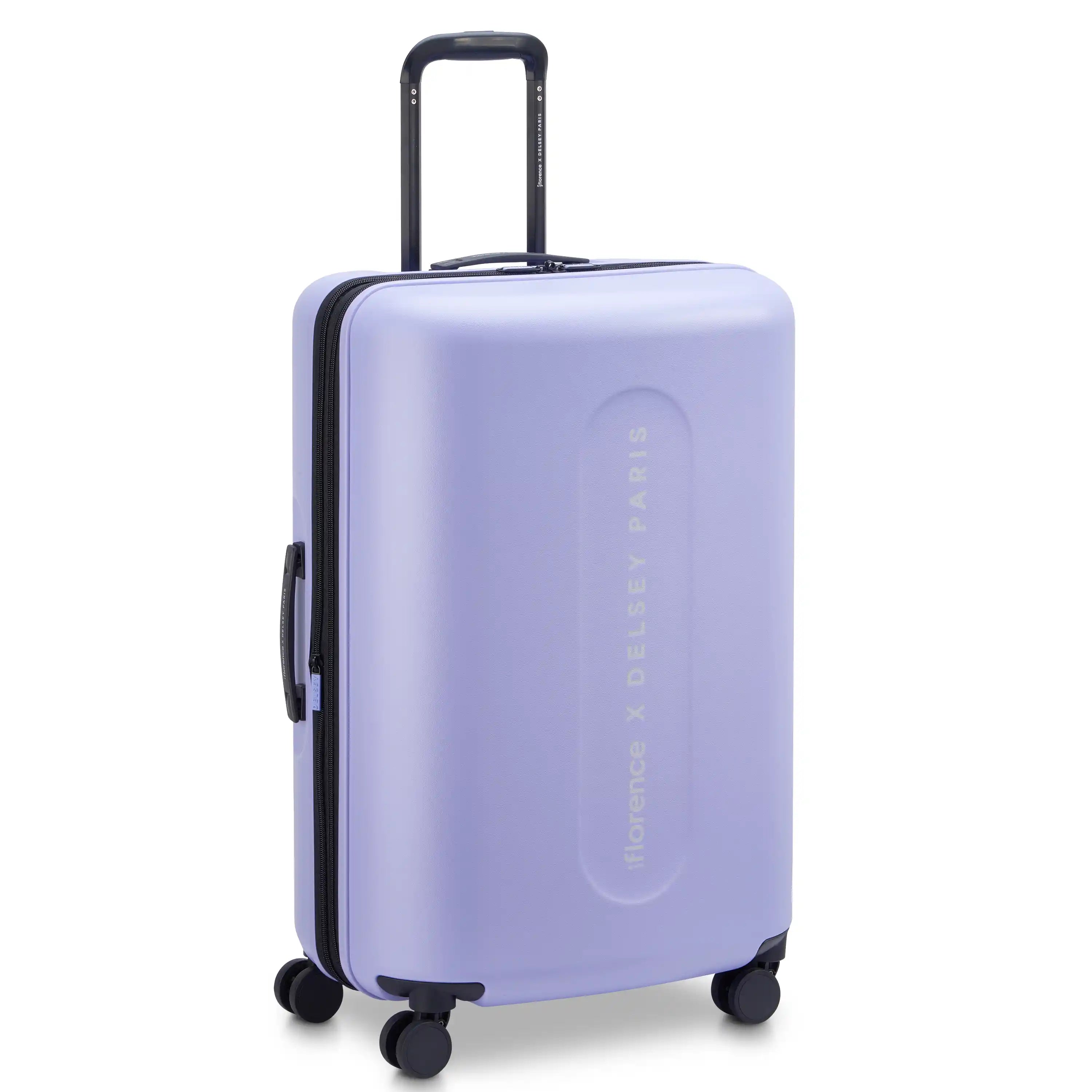 delsey-catch-flights-medium-expandable-spinner-suitcase-eco-friendly-recycled-ha image 1