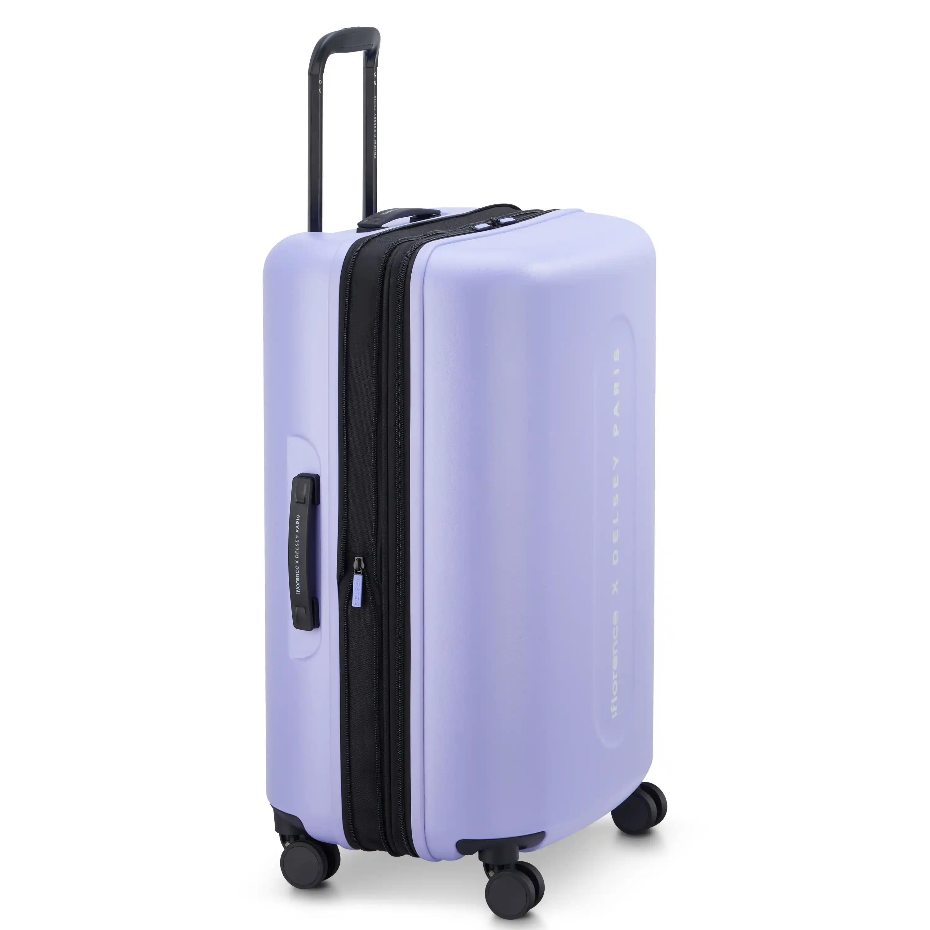 delsey-catch-flights-medium-expandable-spinner-suitcase-eco-friendly-recycled-ha image 8