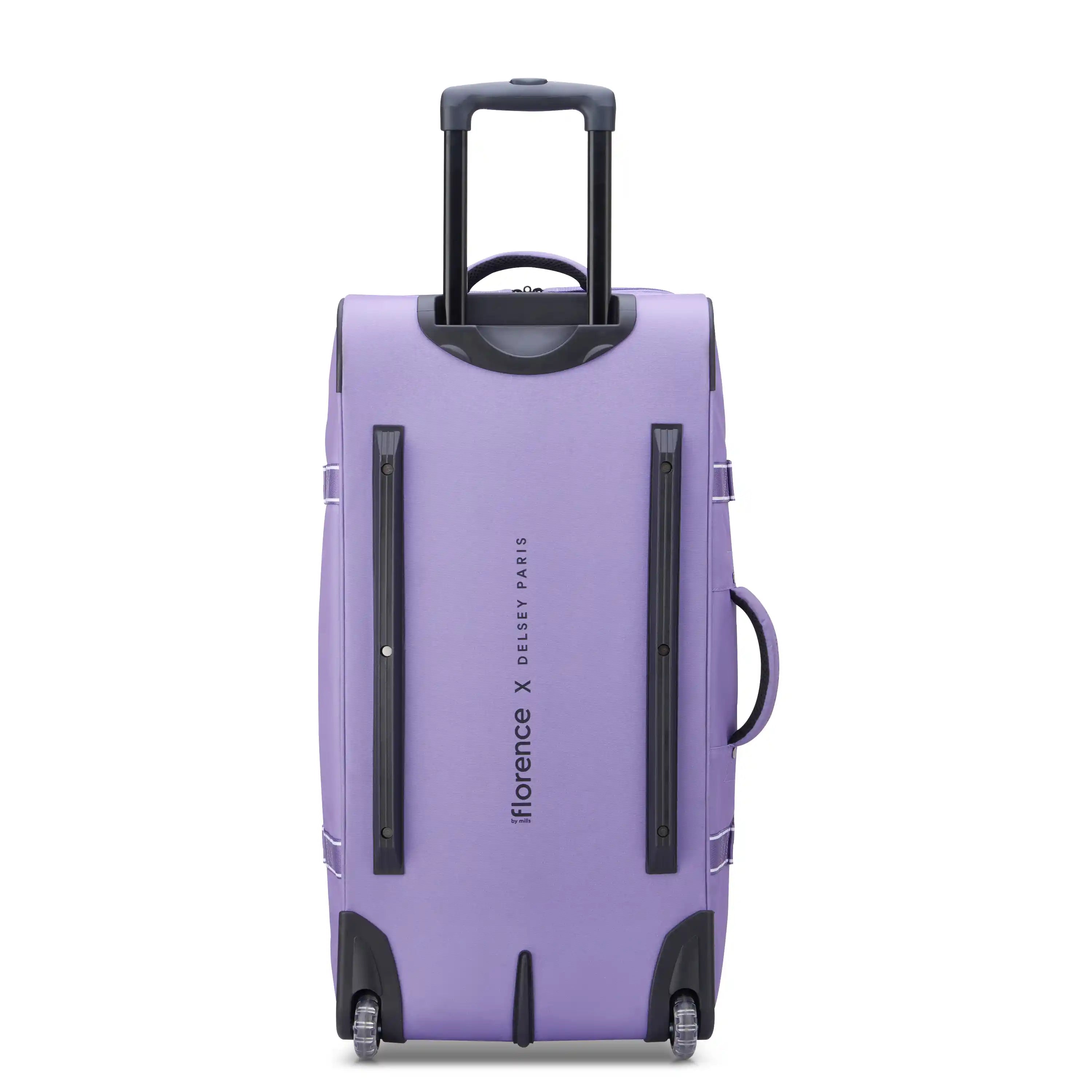 delsey-on-a-roll-large-wheeled-duffel-bag-with-50-50-split-interior-recycled-mat image 4